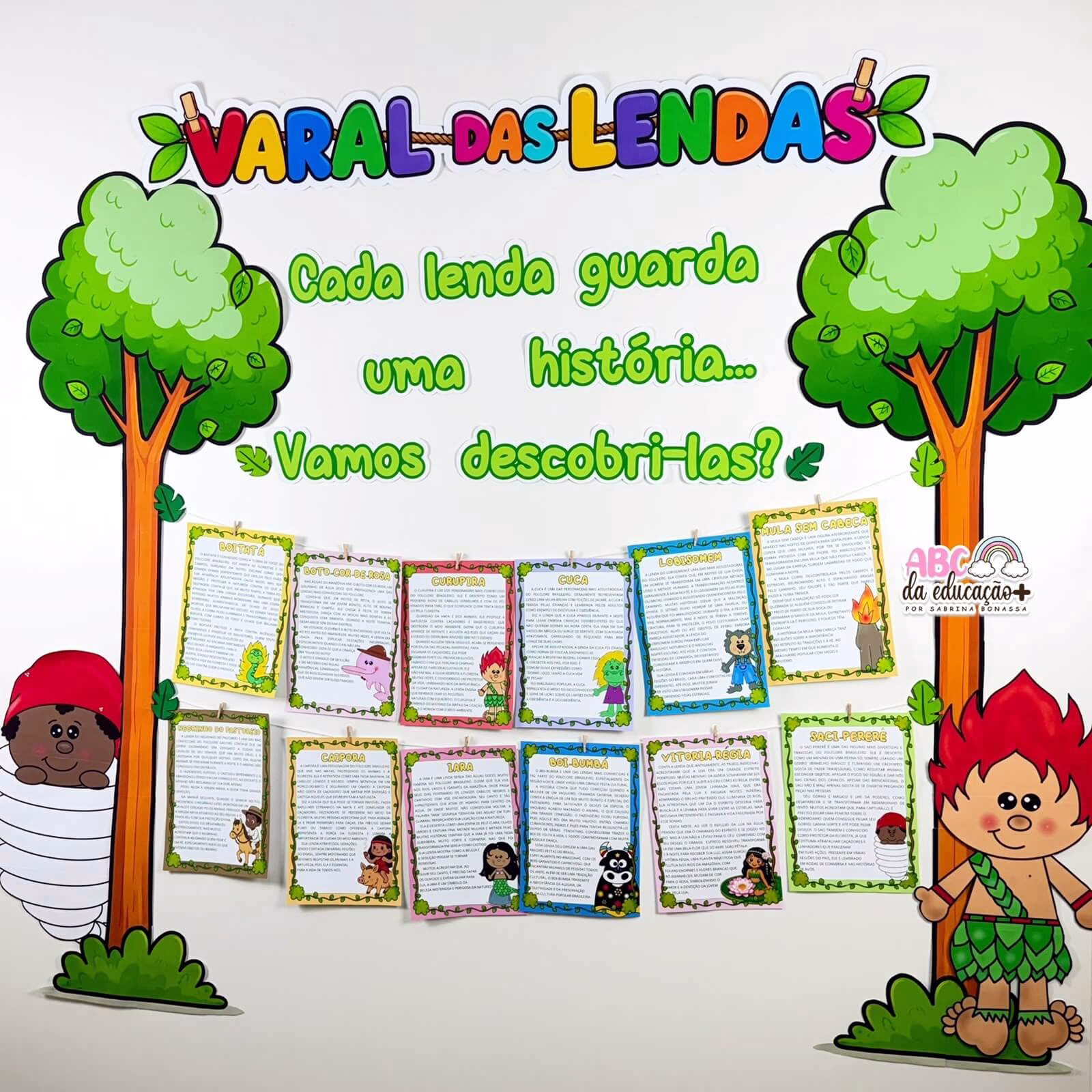 Varal das Lendas Folclore Brasileiro - Imagem 5