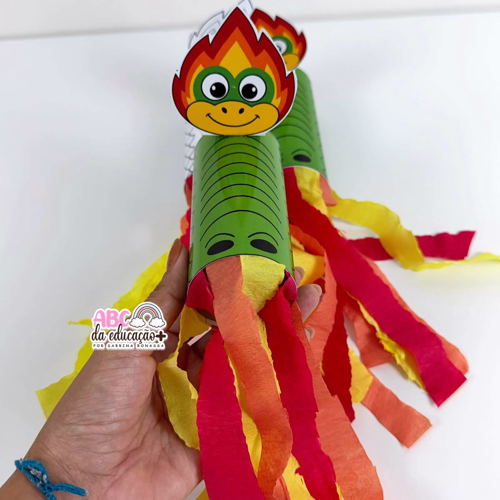 Boitatá em Movimento – Brinquedo Folclore Brasileiro - Imagem 4