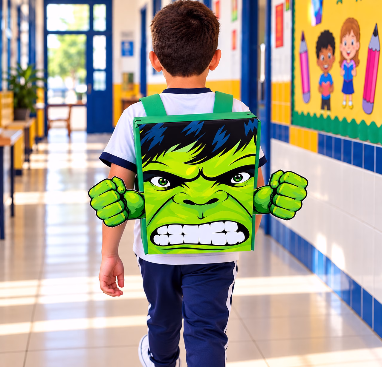 Mochila Maluca Incrível Hulk - Imagem 2