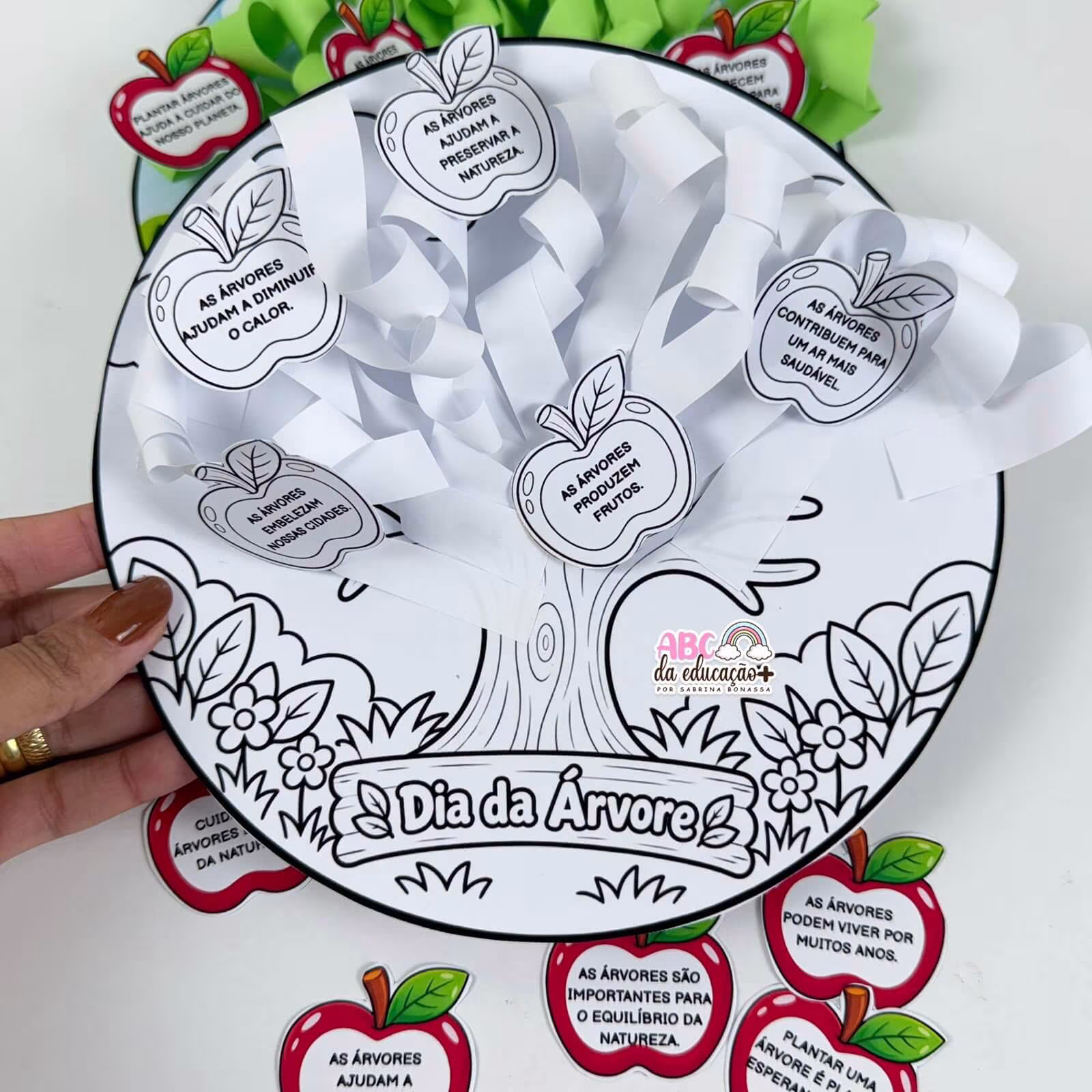Árvore 3d - Uma Árvore Cheia de Ideias - Dia da Àrvore - Imagem 4