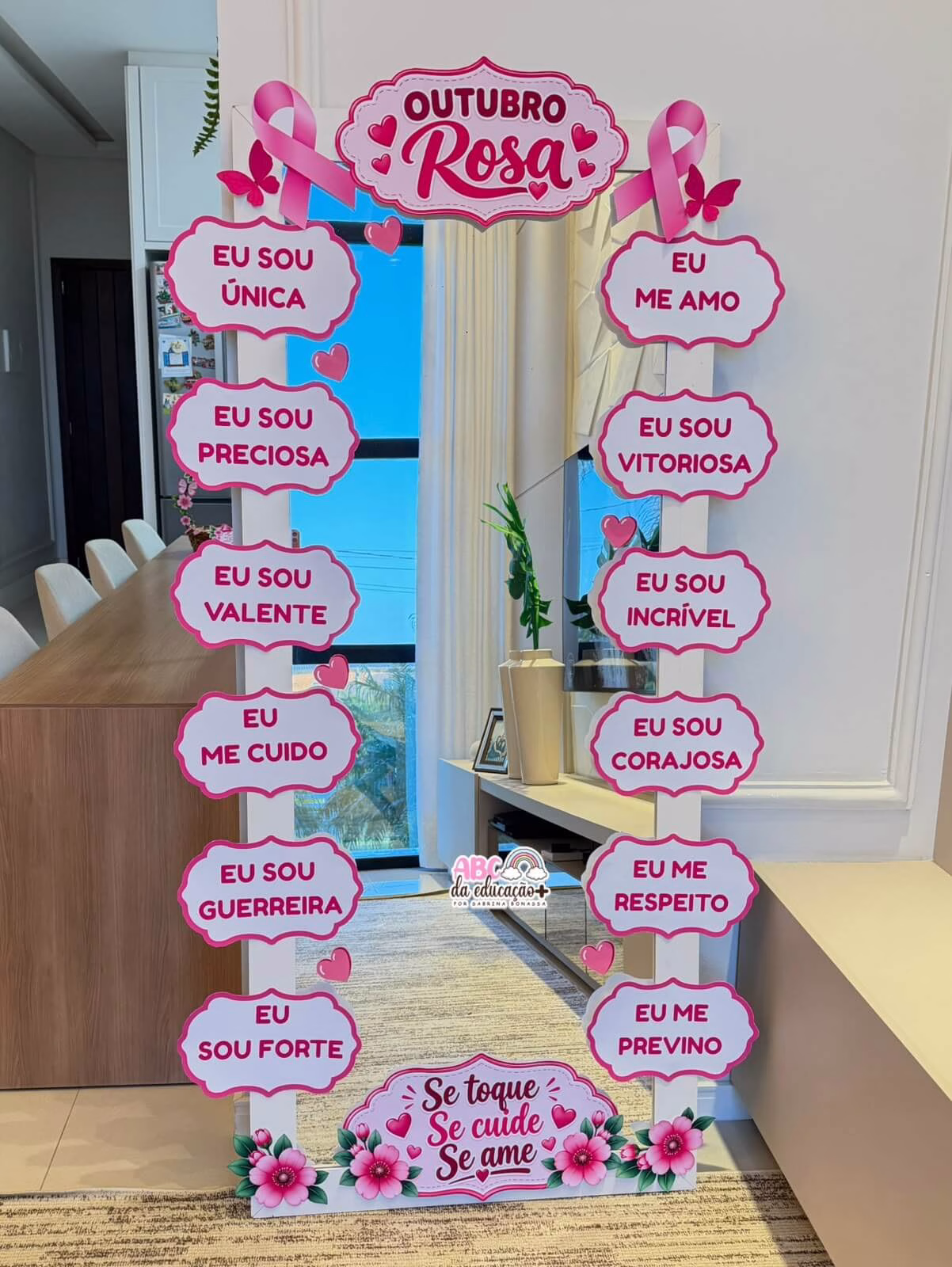 Espelho das Afirmações Outubro Rosa - Imagem 4