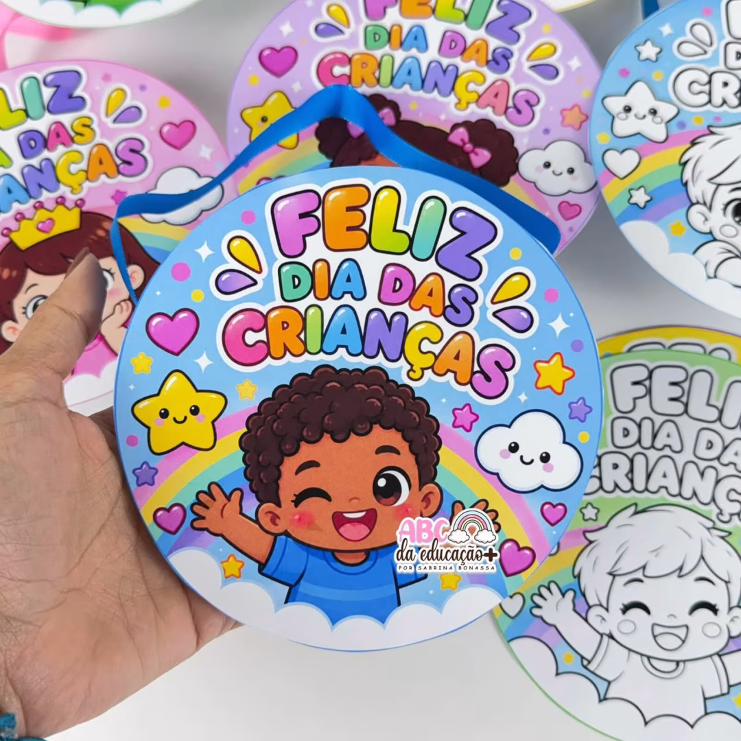 Lembrancinha Criança Feliz - Dia das Crianças