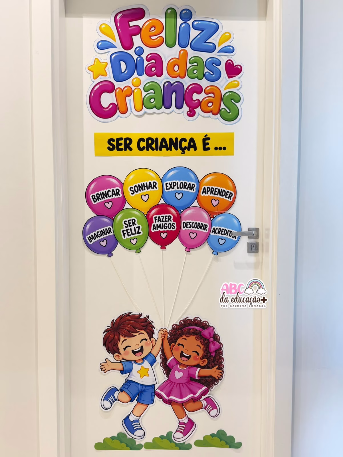 Painel de Porta Dia das Crianças Recepção Especial - Imagem 3