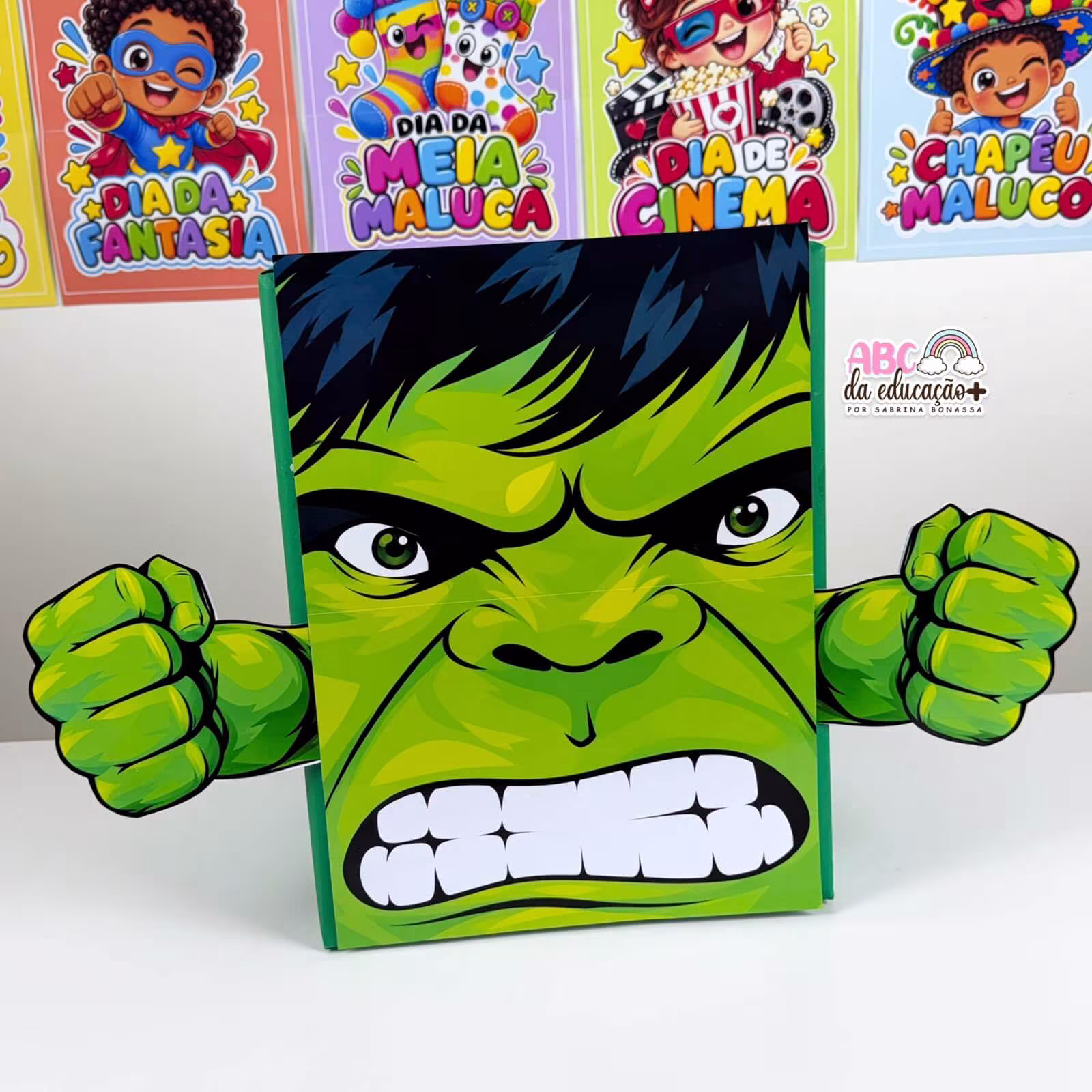 Mochila Maluca Incrível Hulk - Imagem 4