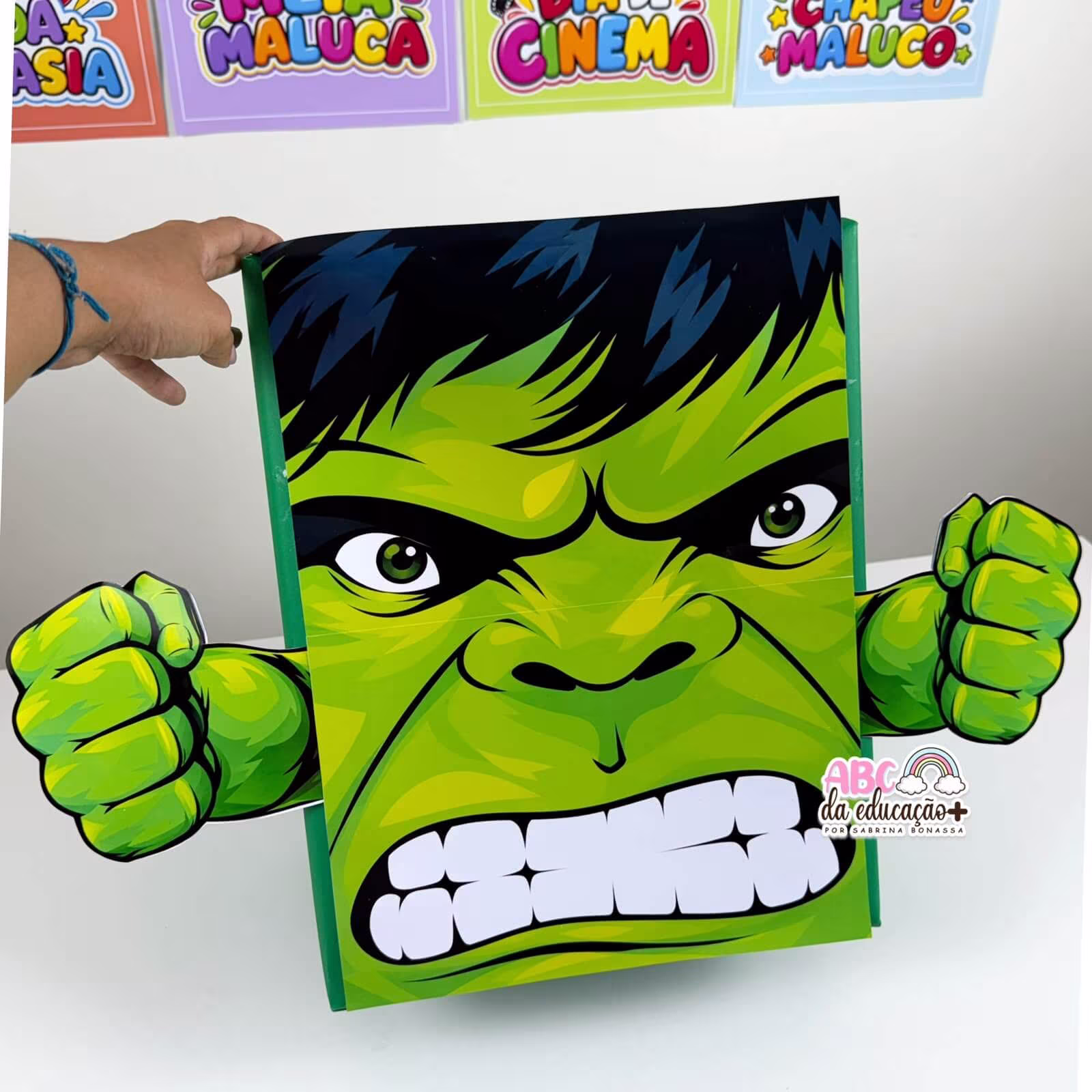 Mochila Maluca Incrível Hulk - Imagem 5