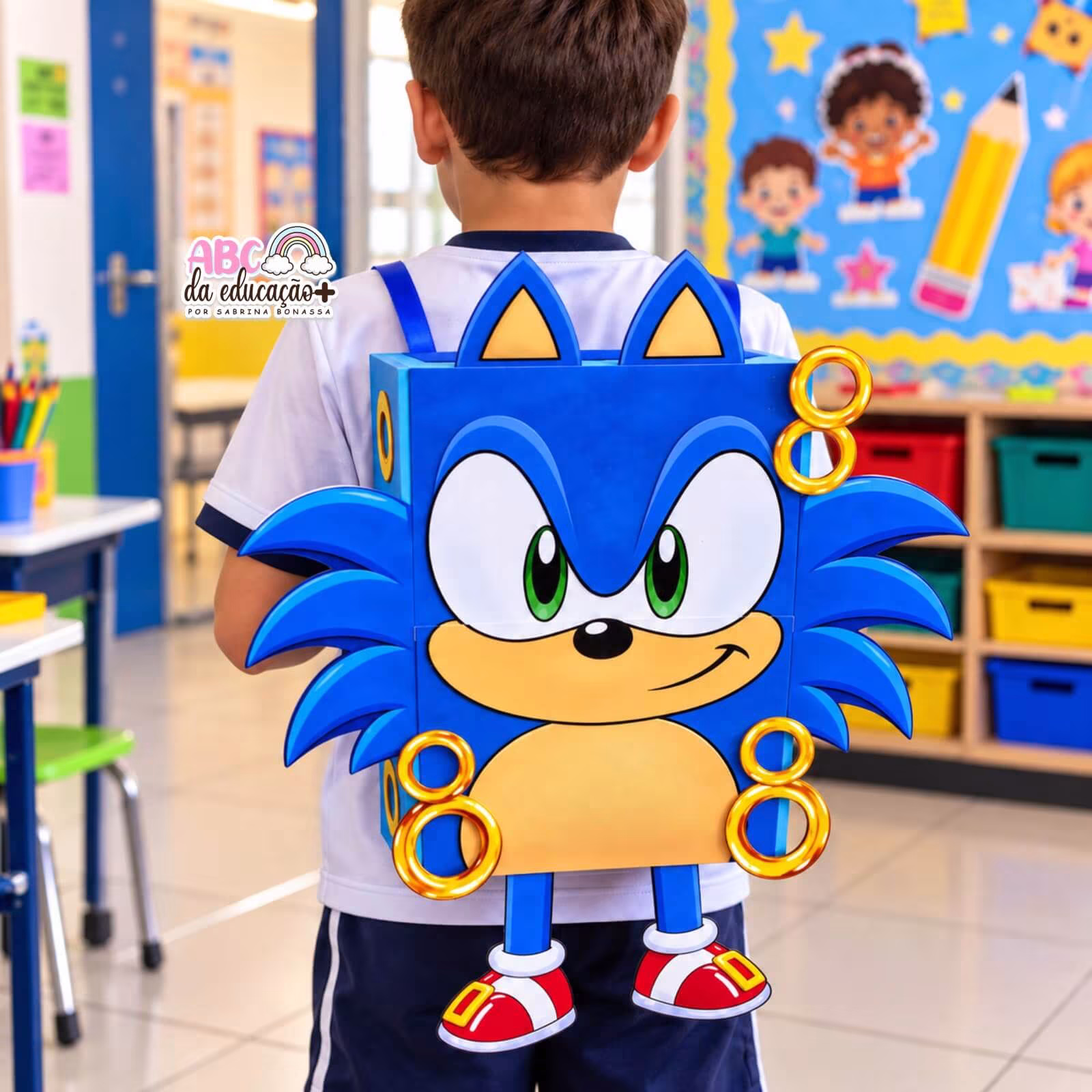 Mochila Maluca Sonic - Imagem 6