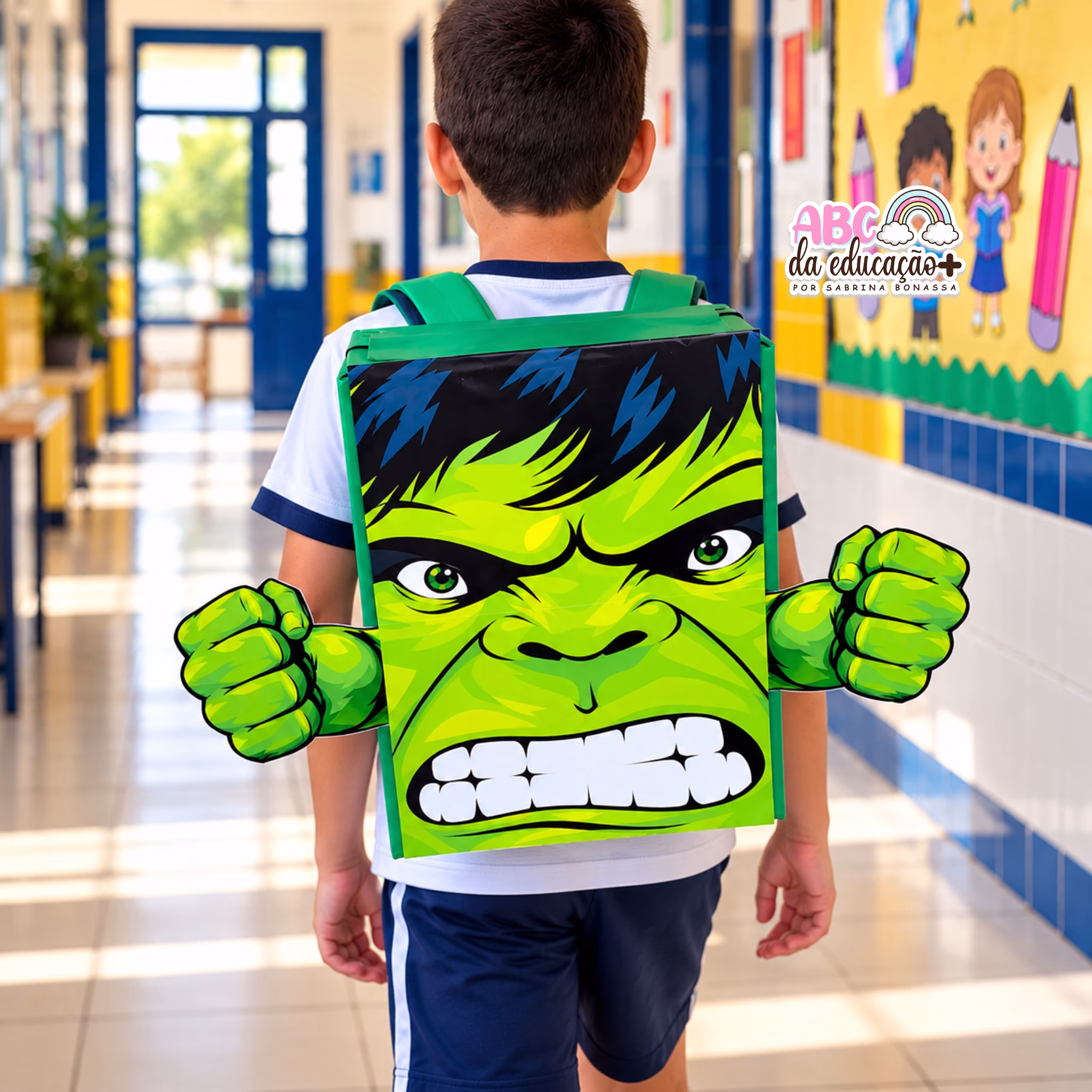 Mochila Maluca Incrível Hulk - Imagem 3