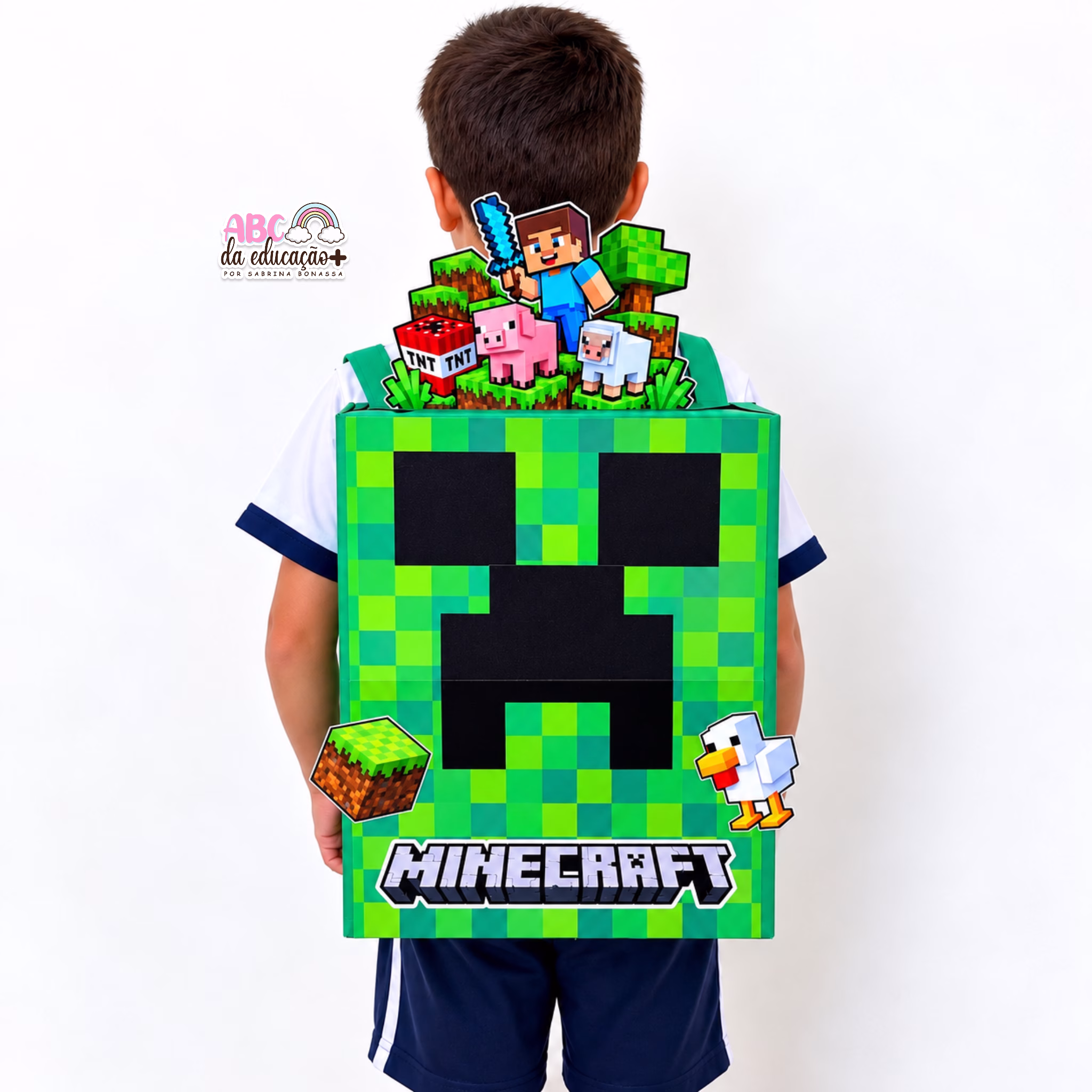 Mochila Maluca Minecraft - Imagem 2