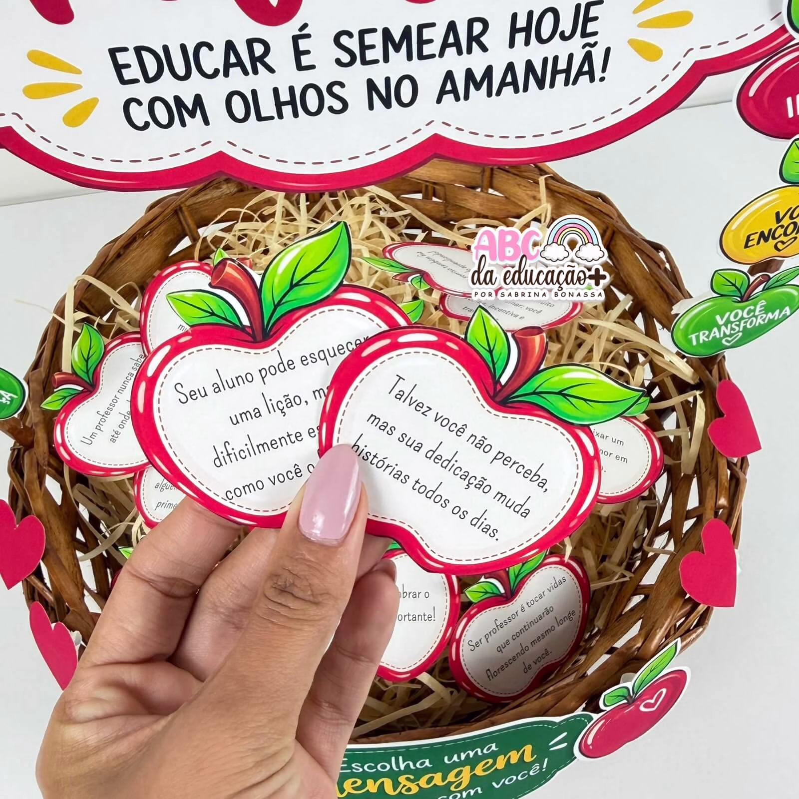 Cesta de Acolhimento Dia dos Professores - Imagem 9