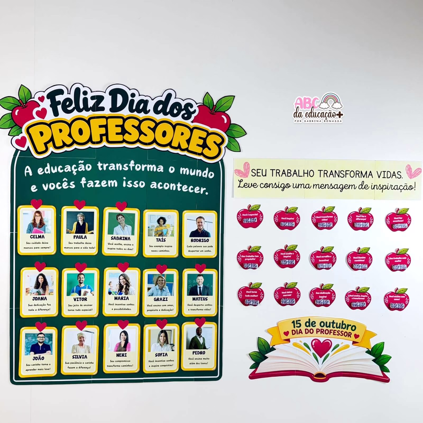 Painel Dia Dos Professores - A Educação Transforma - Imagem 9