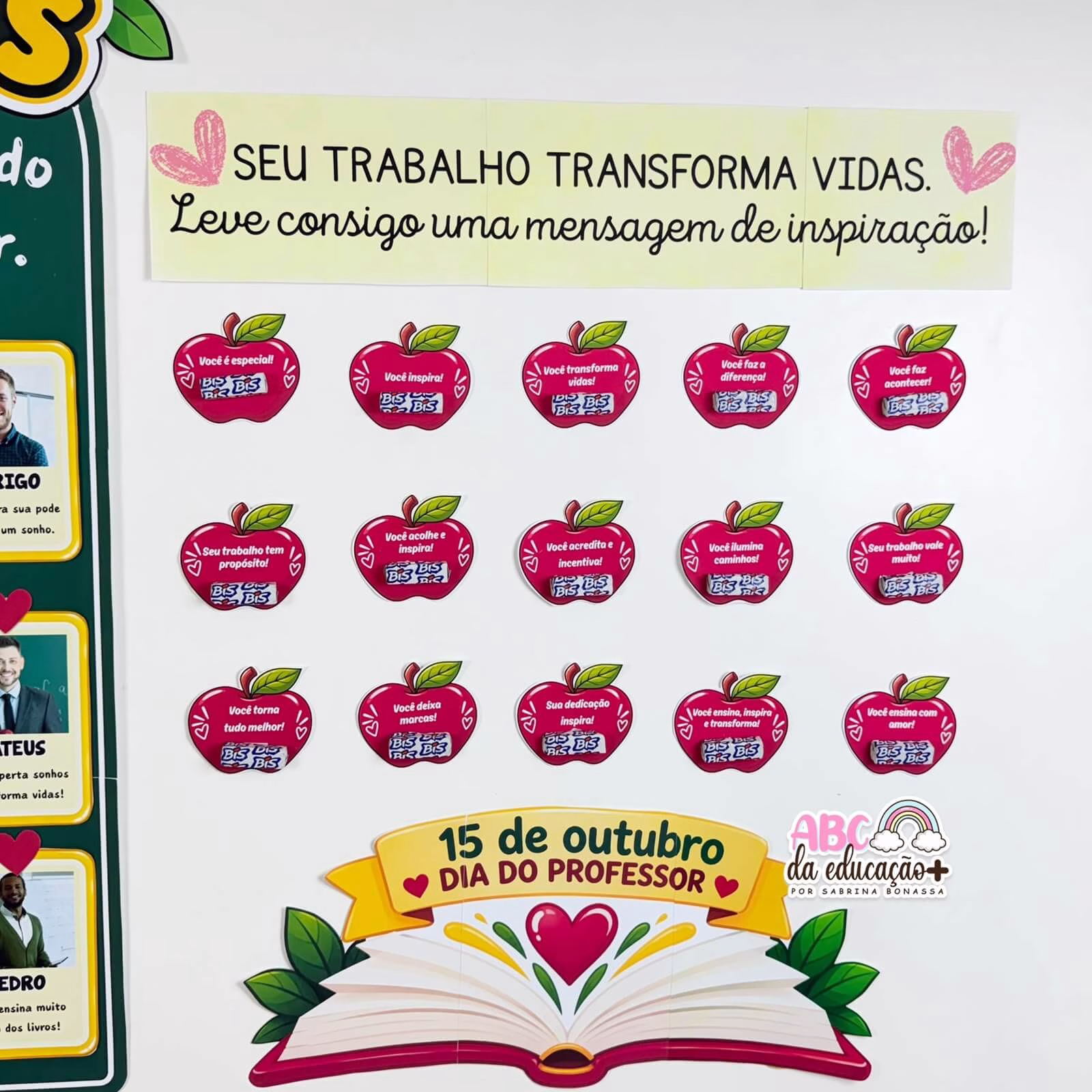 Painel Dia Dos Professores - A Educação Transforma - Imagem 7