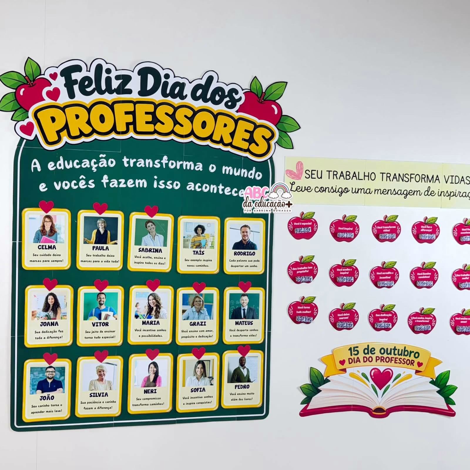 Painel Dia Dos Professores - A Educação Transforma - Imagem 5
