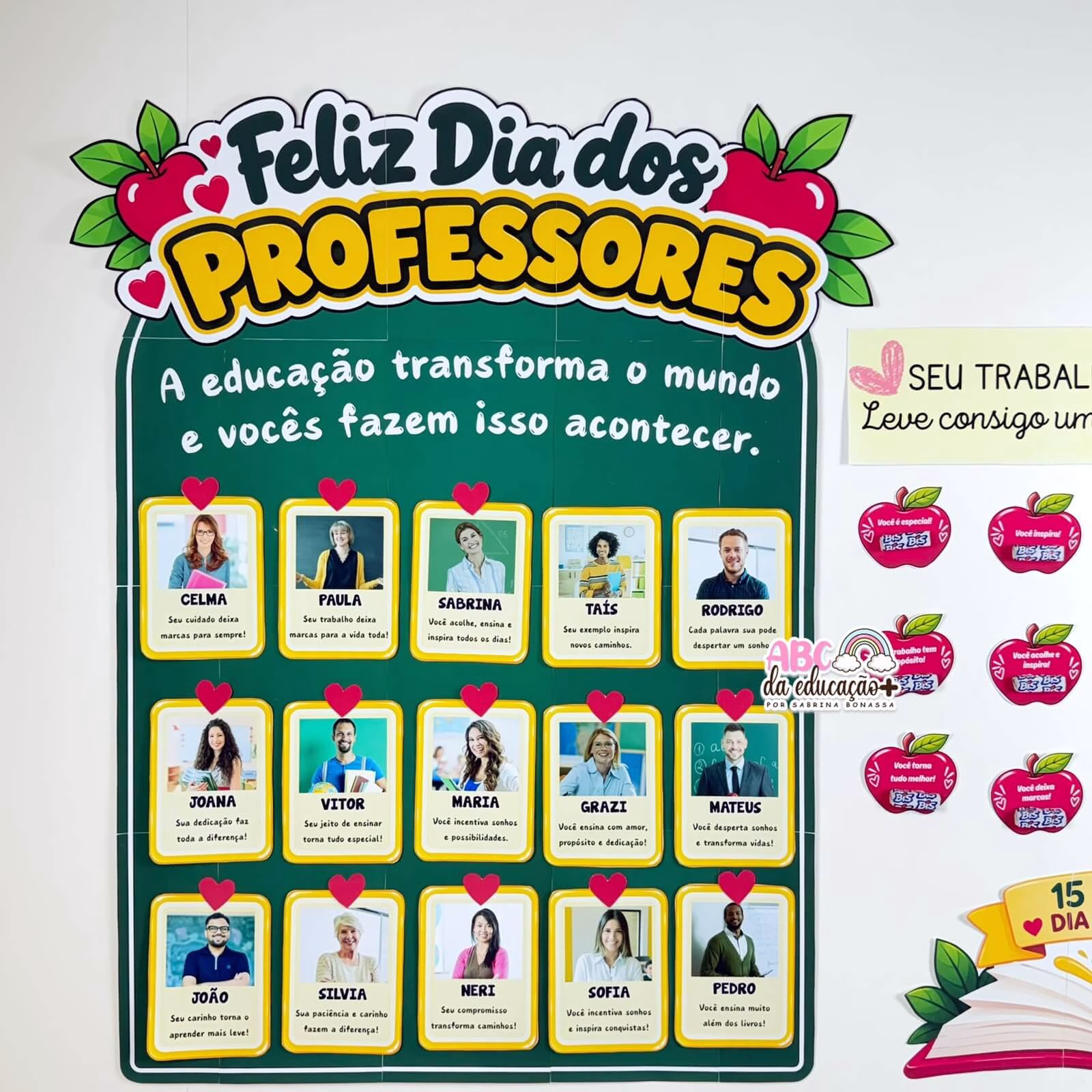 Painel Dia Dos Professores - A Educação Transforma - Imagem 4