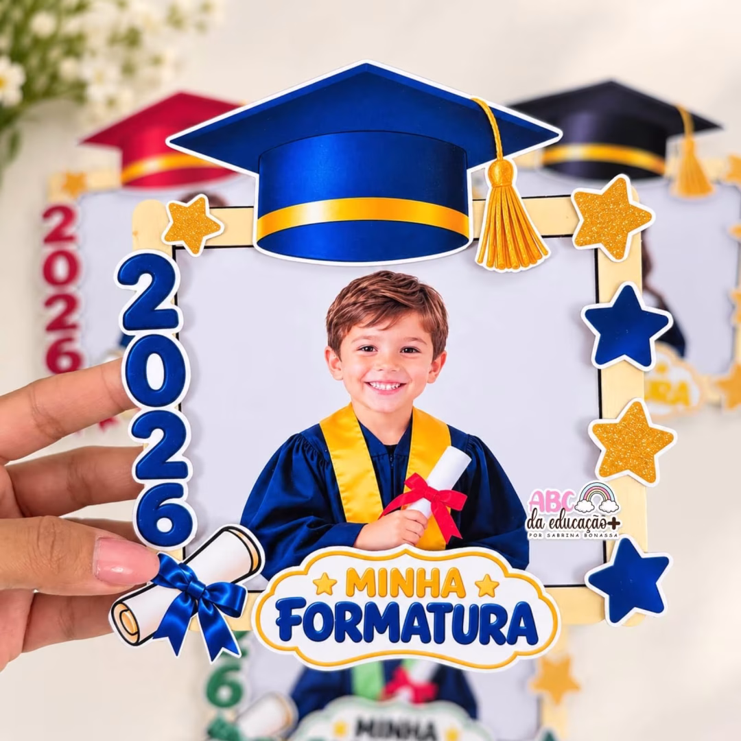 Lembrancinha de Formatura 2026 – Porta-Retrato