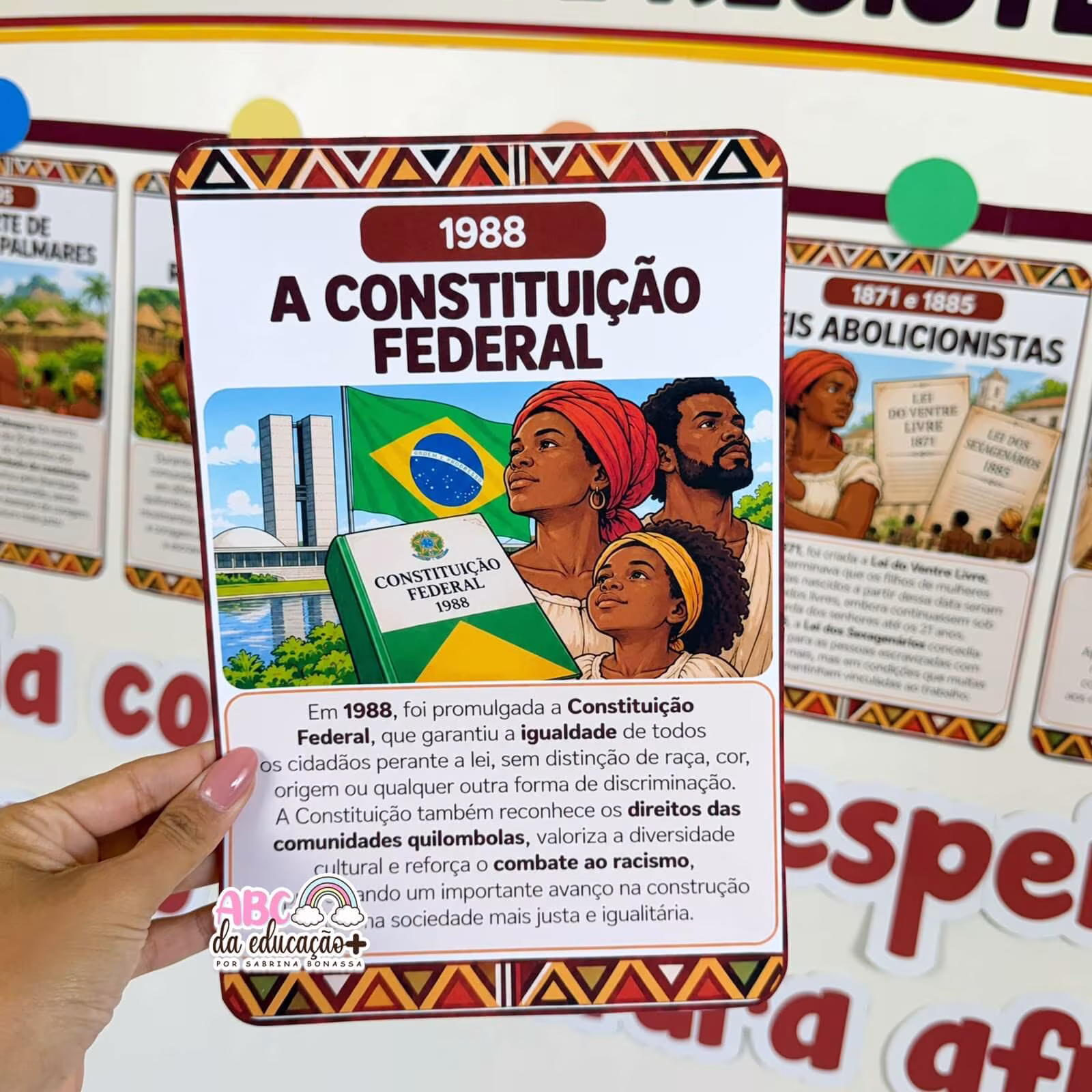 Painel Consciência Negra – Linha do Tempo da História e Resistência Negra - Imagem 2