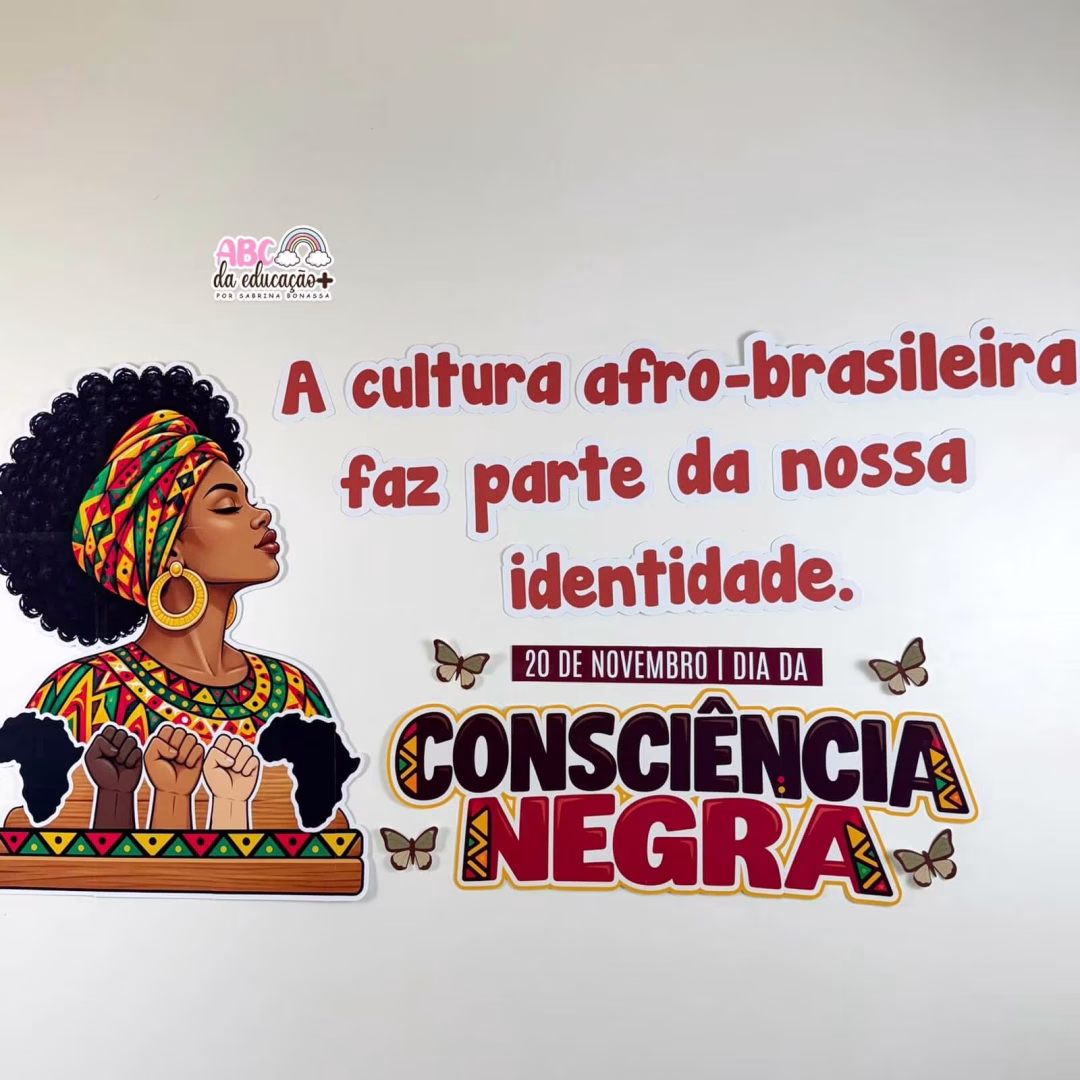 Painel Cultura Afro-Brasileira - Dia da Consciência Negra