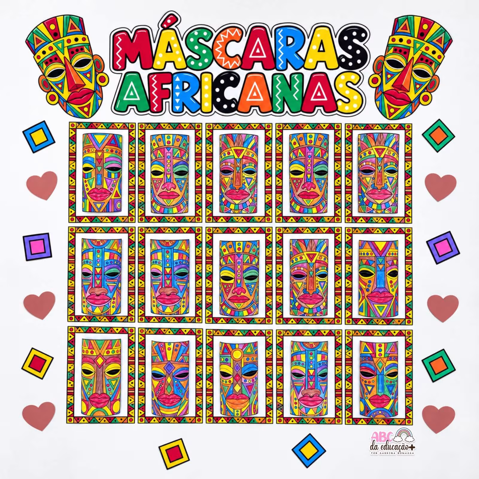 Oficina de Máscaras Africanas - Dia da Consciência Negra - Imagem 2