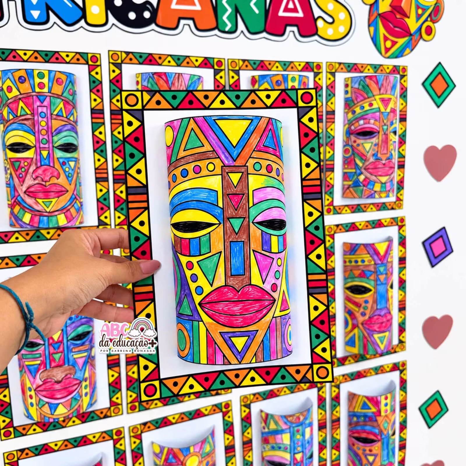 Oficina de Máscaras Africanas - Dia da Consciência Negra