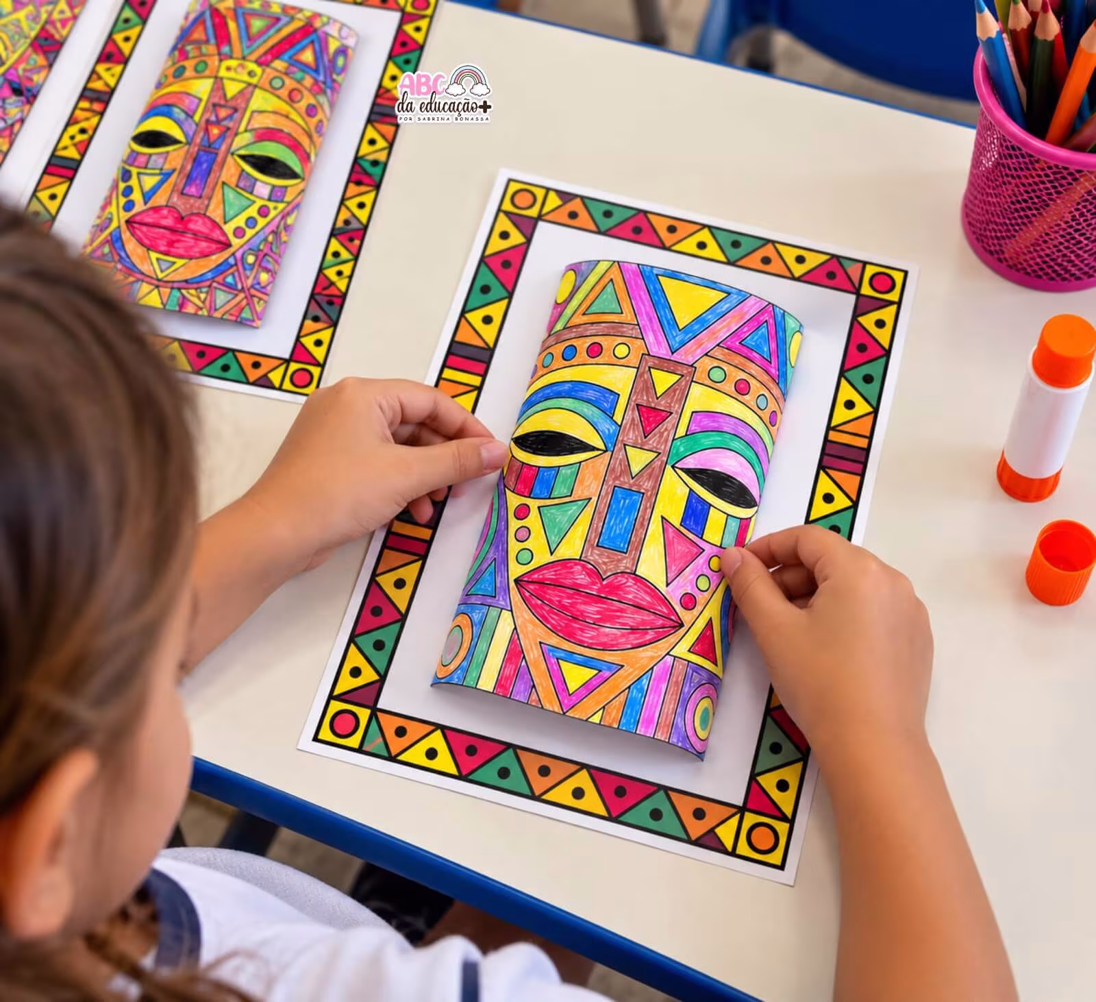 Oficina de Máscaras Africanas - Dia da Consciência Negra - Imagem 4