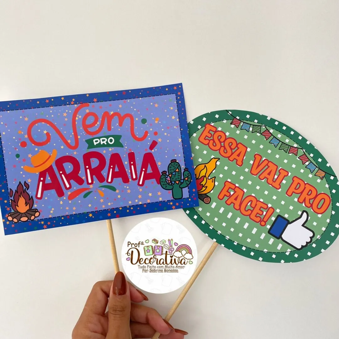 Lembrancinhas e Placas para fotos- Festa Junina - Image 5