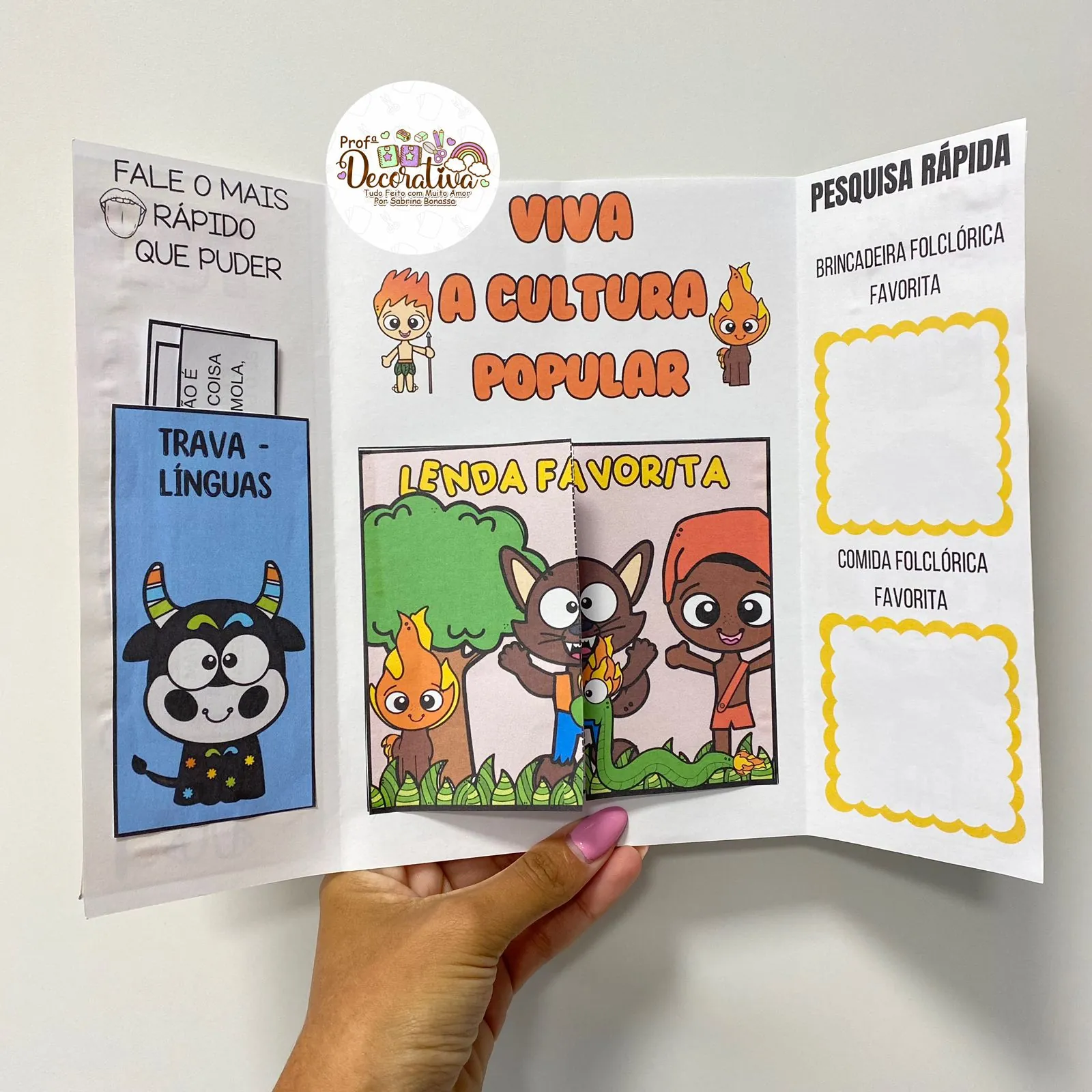 Lapbook Folclore - Imagem 2