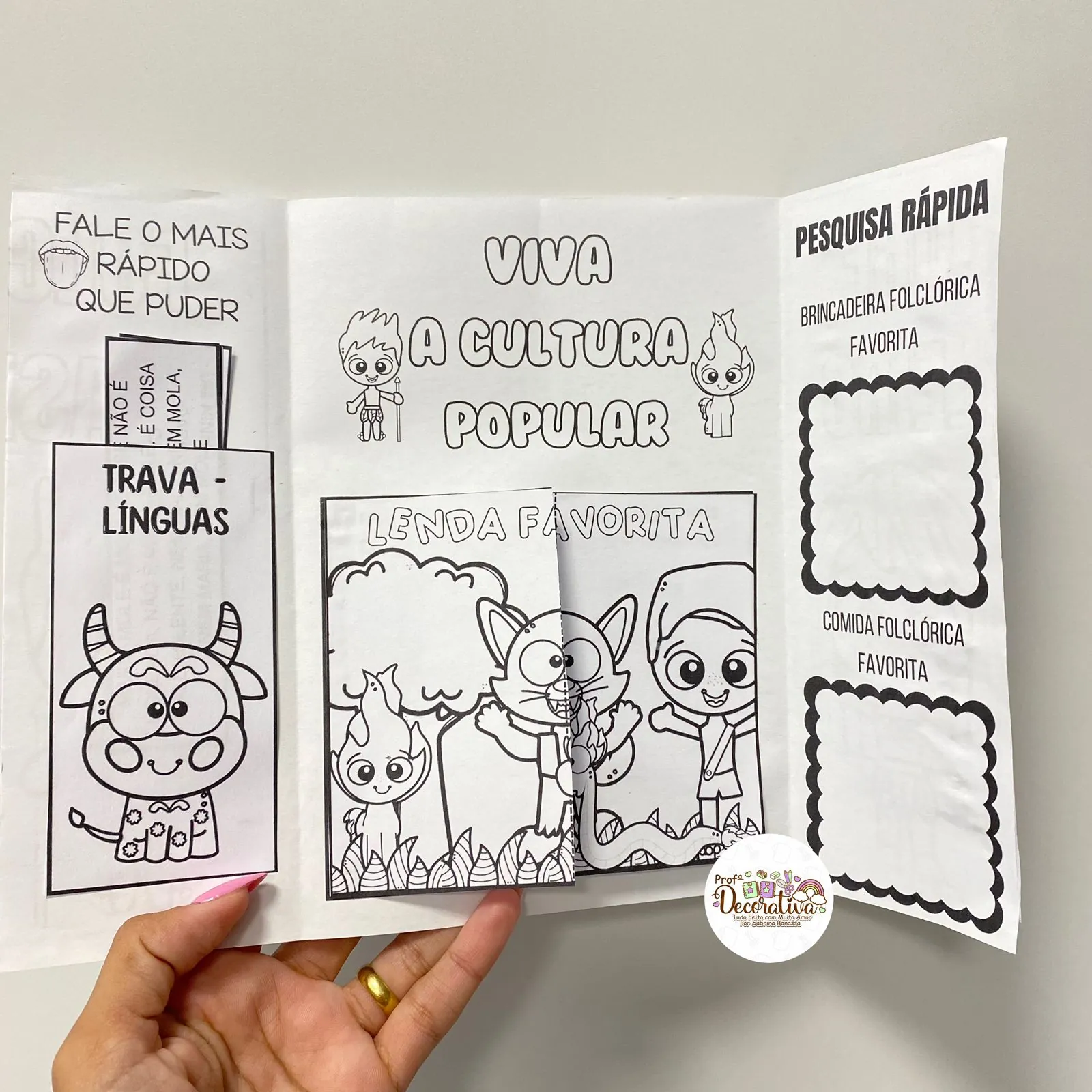 Lapbook Folclore - Imagem 3