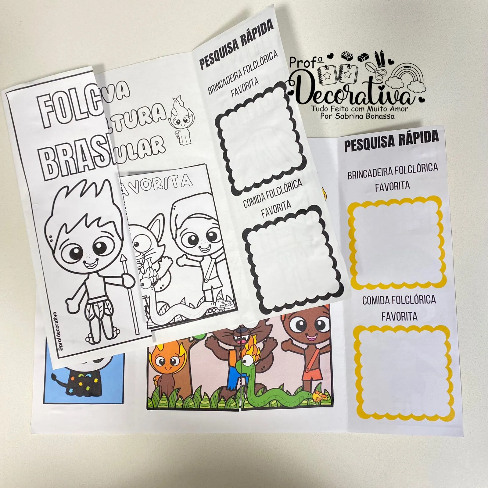 Lapbook Folclore - Imagem 5