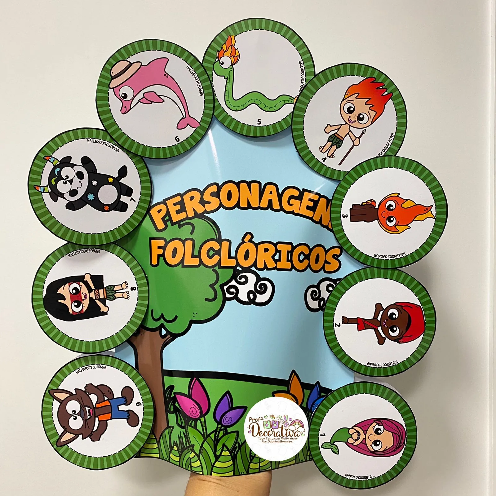 Luva Personagens Folclóricos