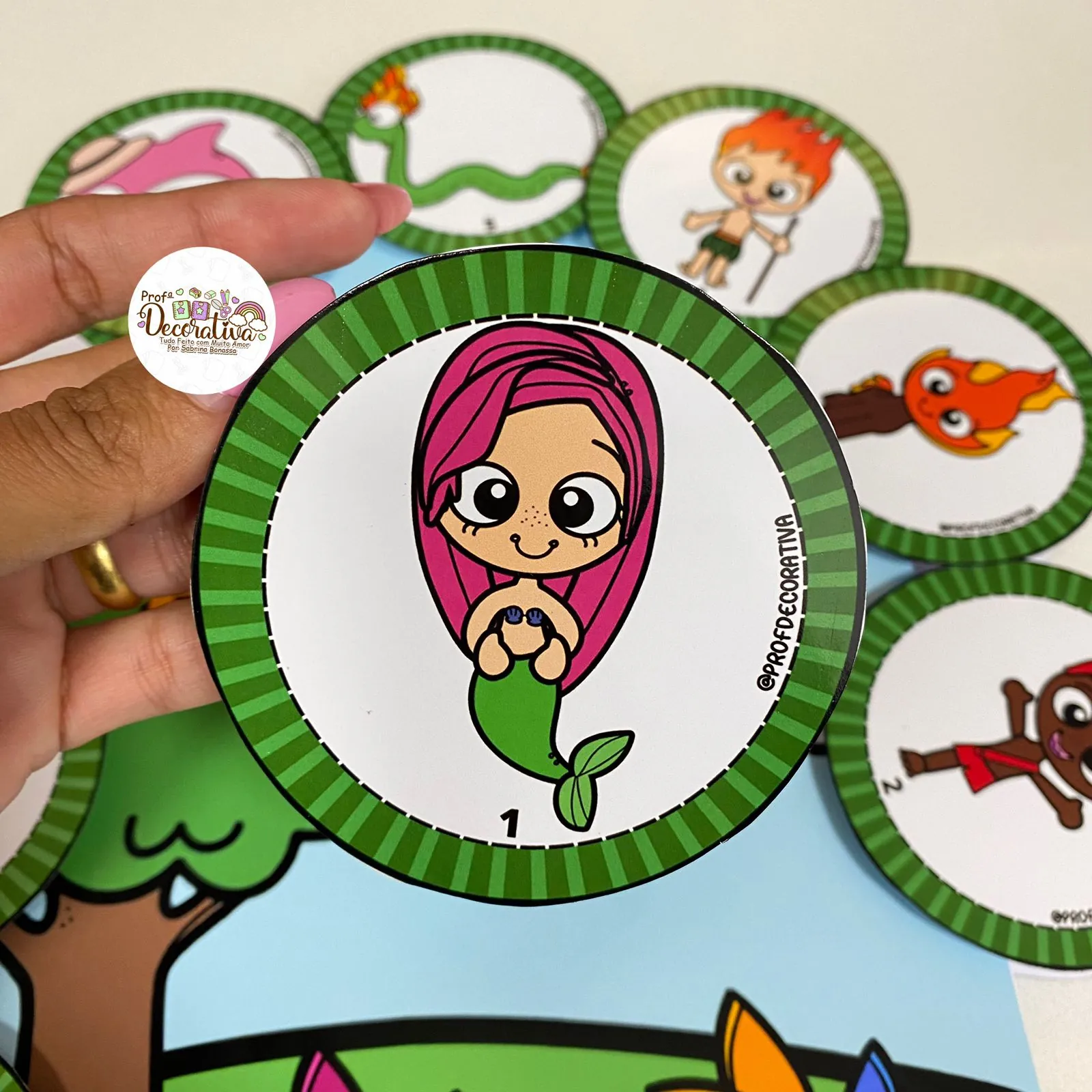 Luva Personagens Folclóricos - Imagem 2