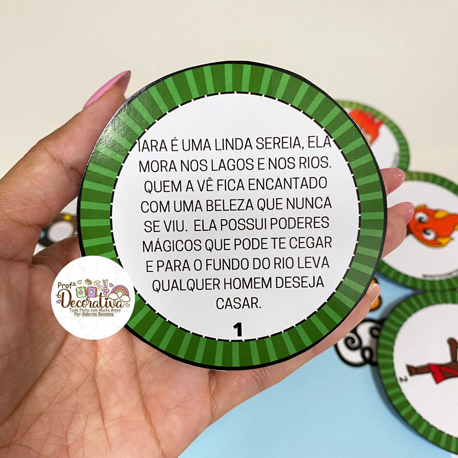 Luva Personagens Folclóricos - Imagem 3