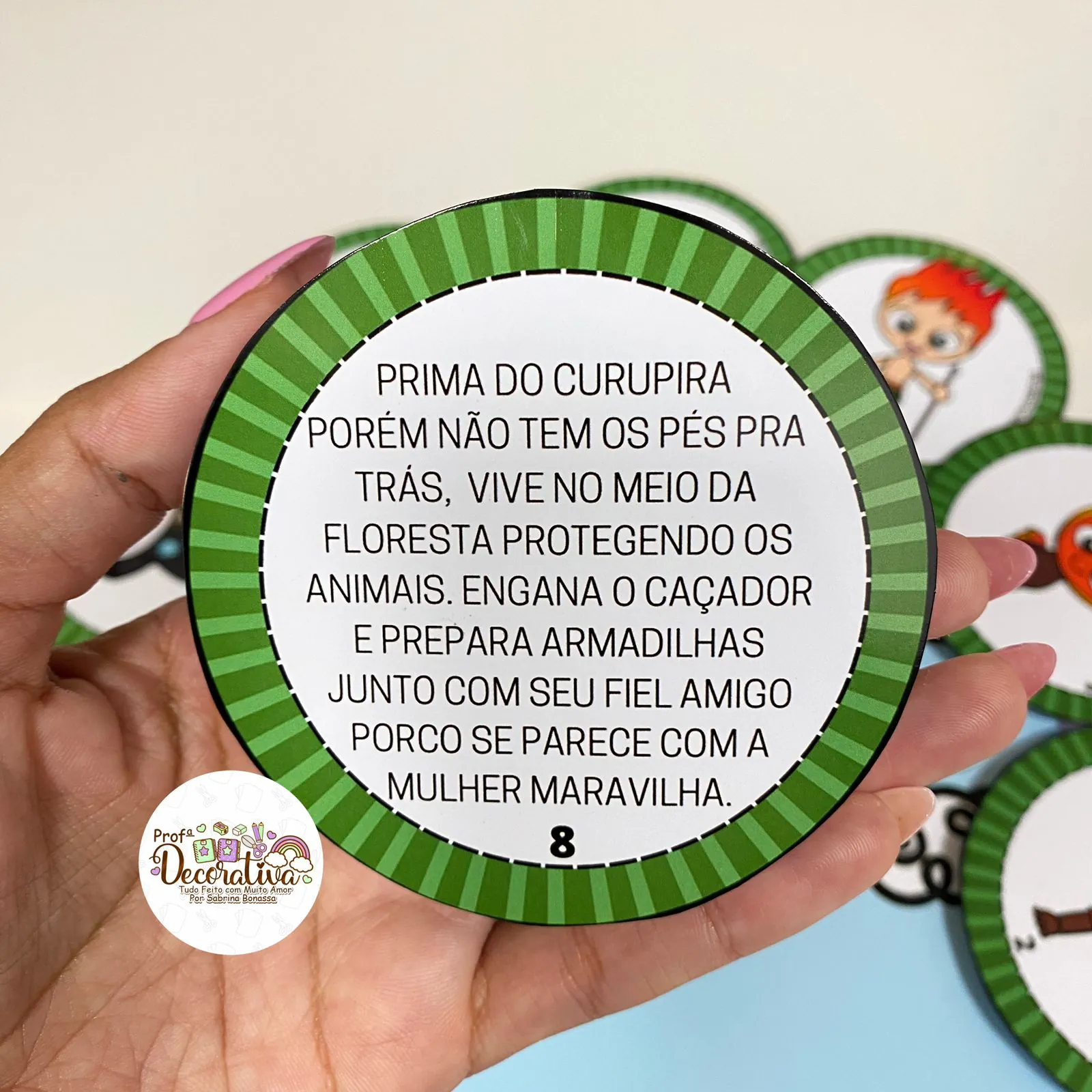 Luva Personagens Folclóricos - Imagem 5