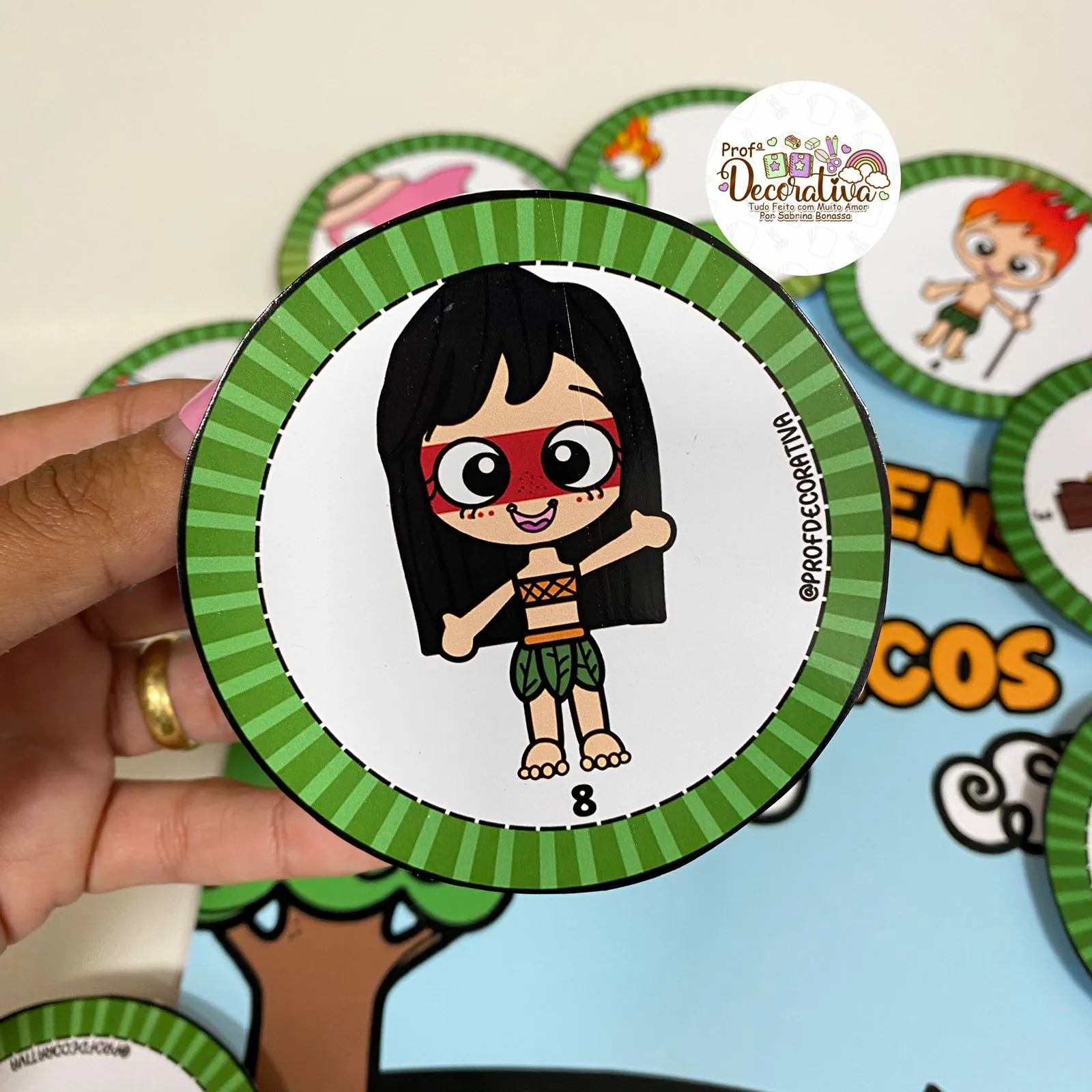 Luva Personagens Folclóricos - Imagem 4