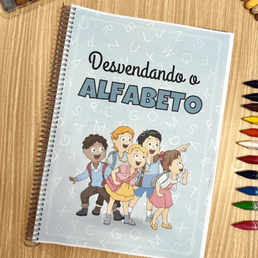 Apostila Desvendando o Alfabeto - 78 páginas