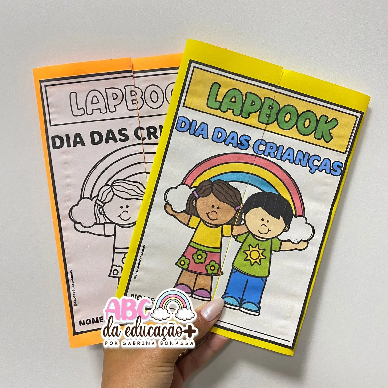 Lapbook Dia das Crianças Direitos e Deveres + brinde