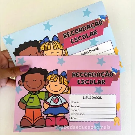 Recordação Escolar- editável