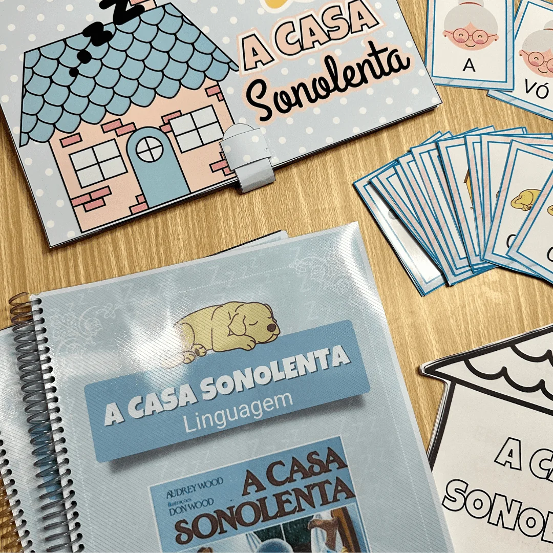Sequência Didática - A Casa Sonolenta- 5 em 1