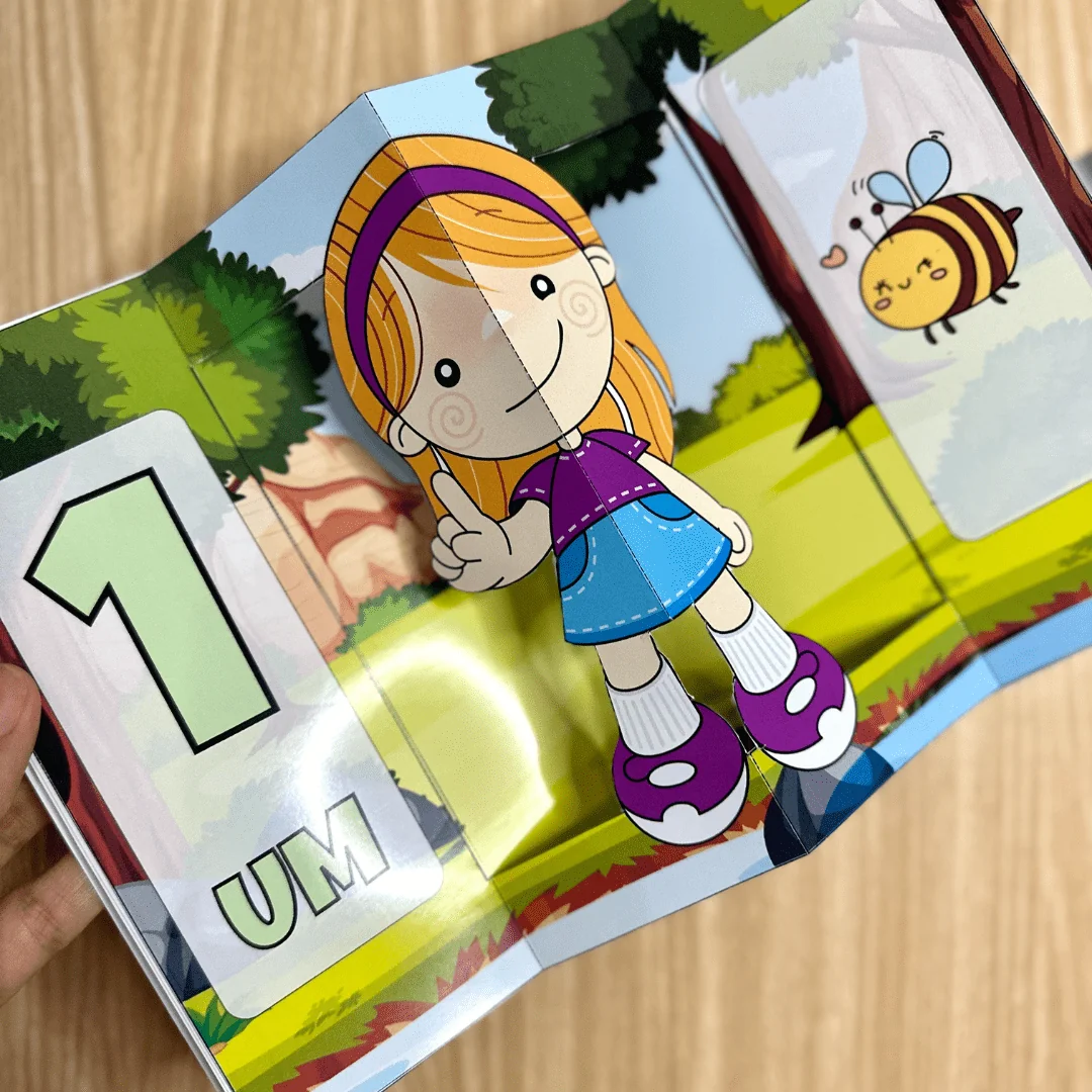 Livro 3D Números