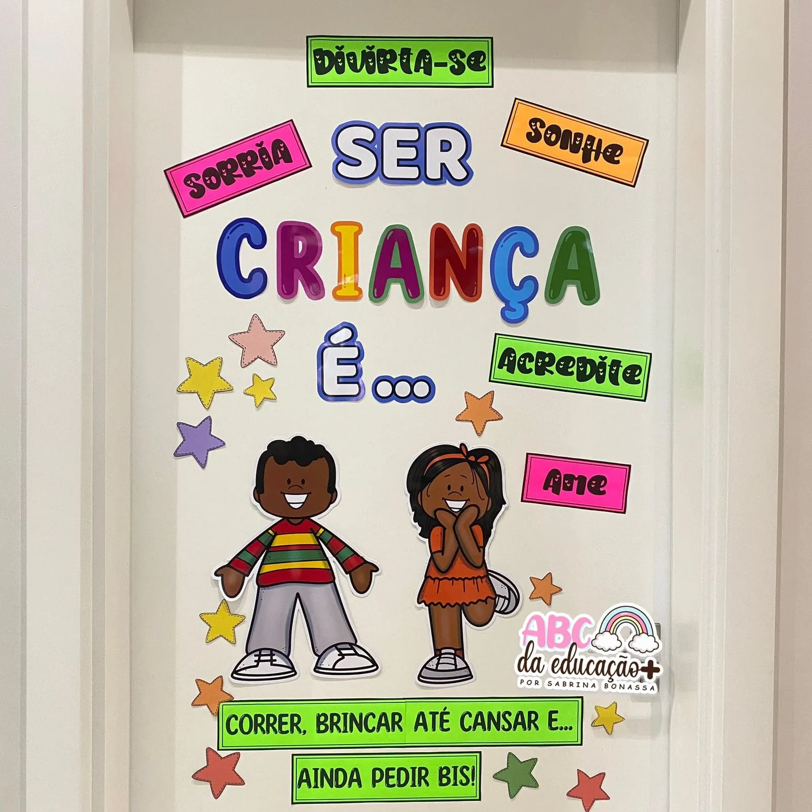 Painel de Porta ” Dia das Crianças” – Ser criança é.. - Imagem 2