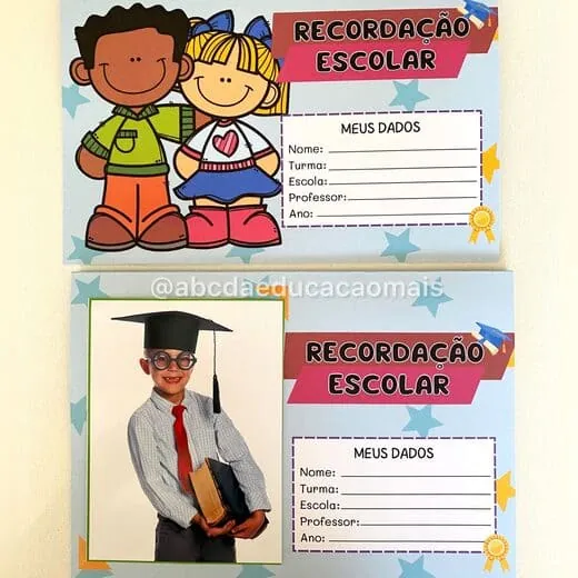 Recordação Escolar- editável - Image 2