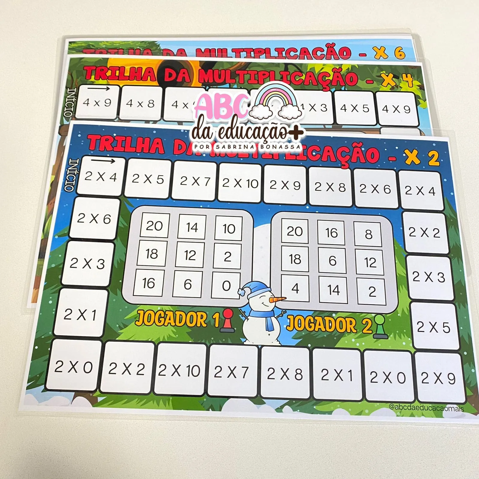 Trilha da Multiplicação – 2 ao 10 - Imagem 2