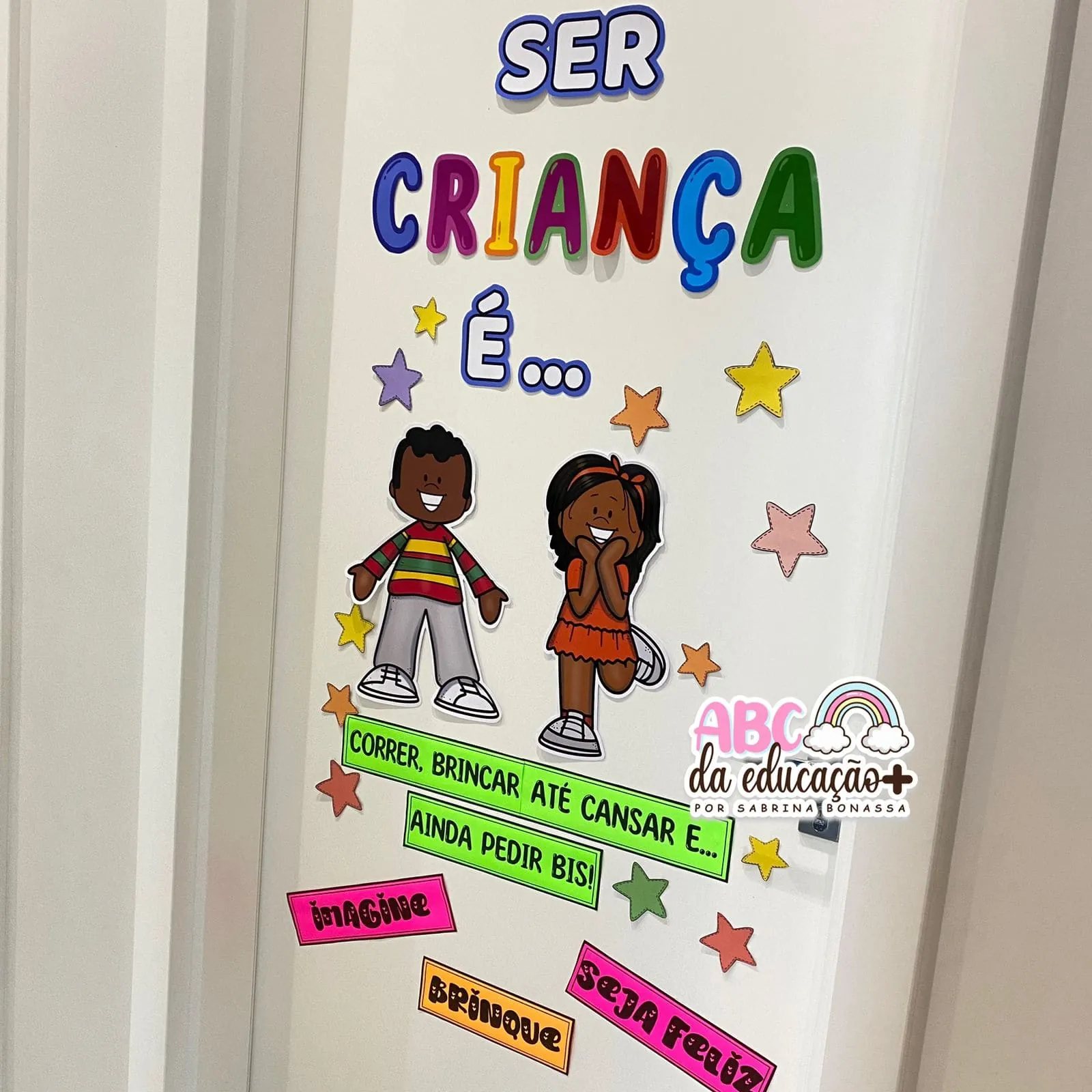 Painel de Porta ” Dia das Crianças” – Ser criança é.. - Imagem 4