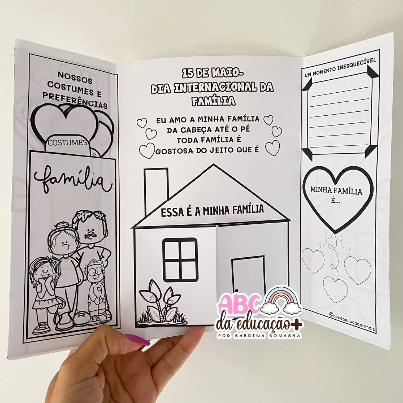 Lapbook “Dia da Família” - Image 4