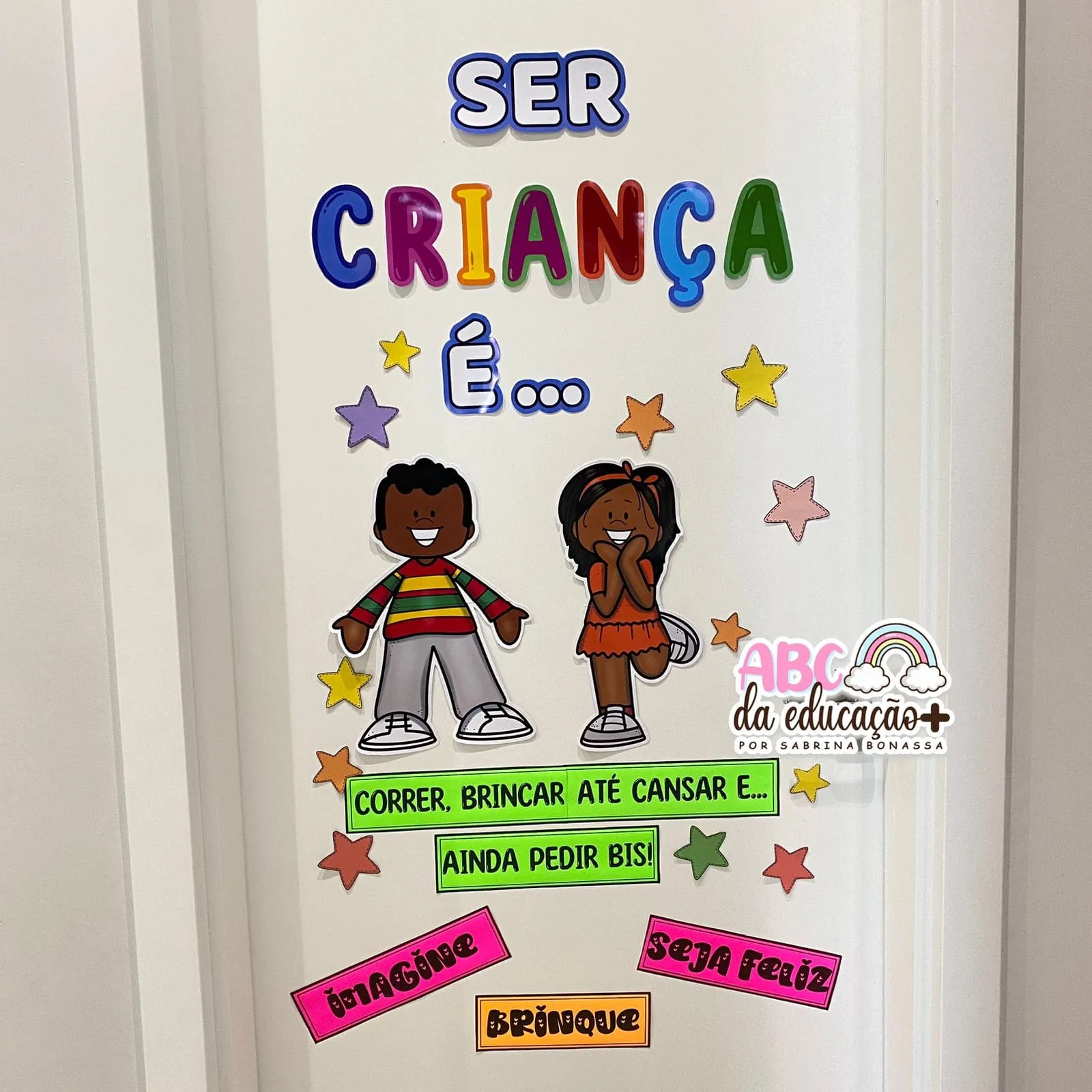 Painel de Porta ” Dia das Crianças” – Ser criança é.. - Imagem 5