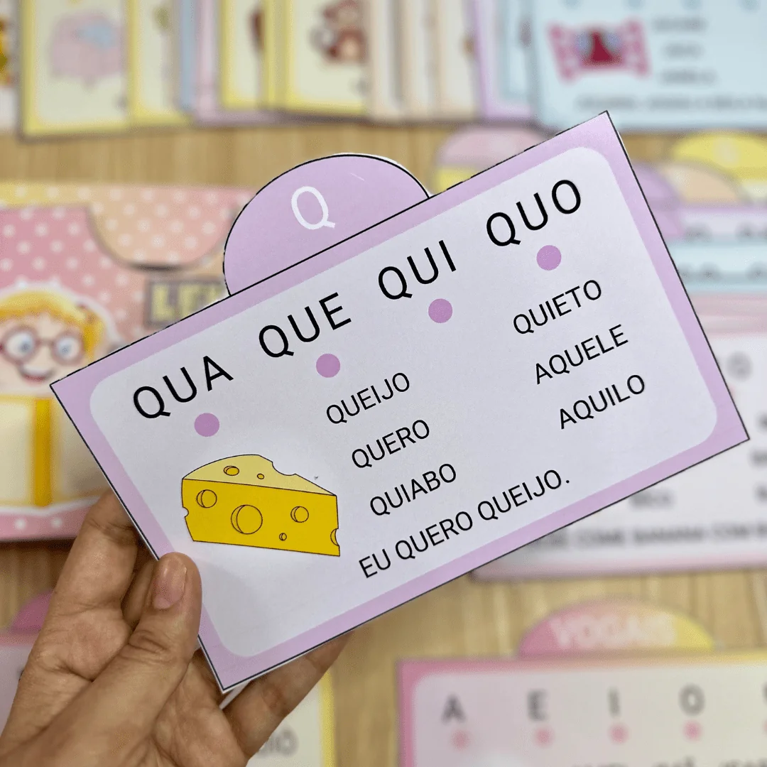 Fichas de Leitura Sílabas Simples - 55 fichas - Image 2