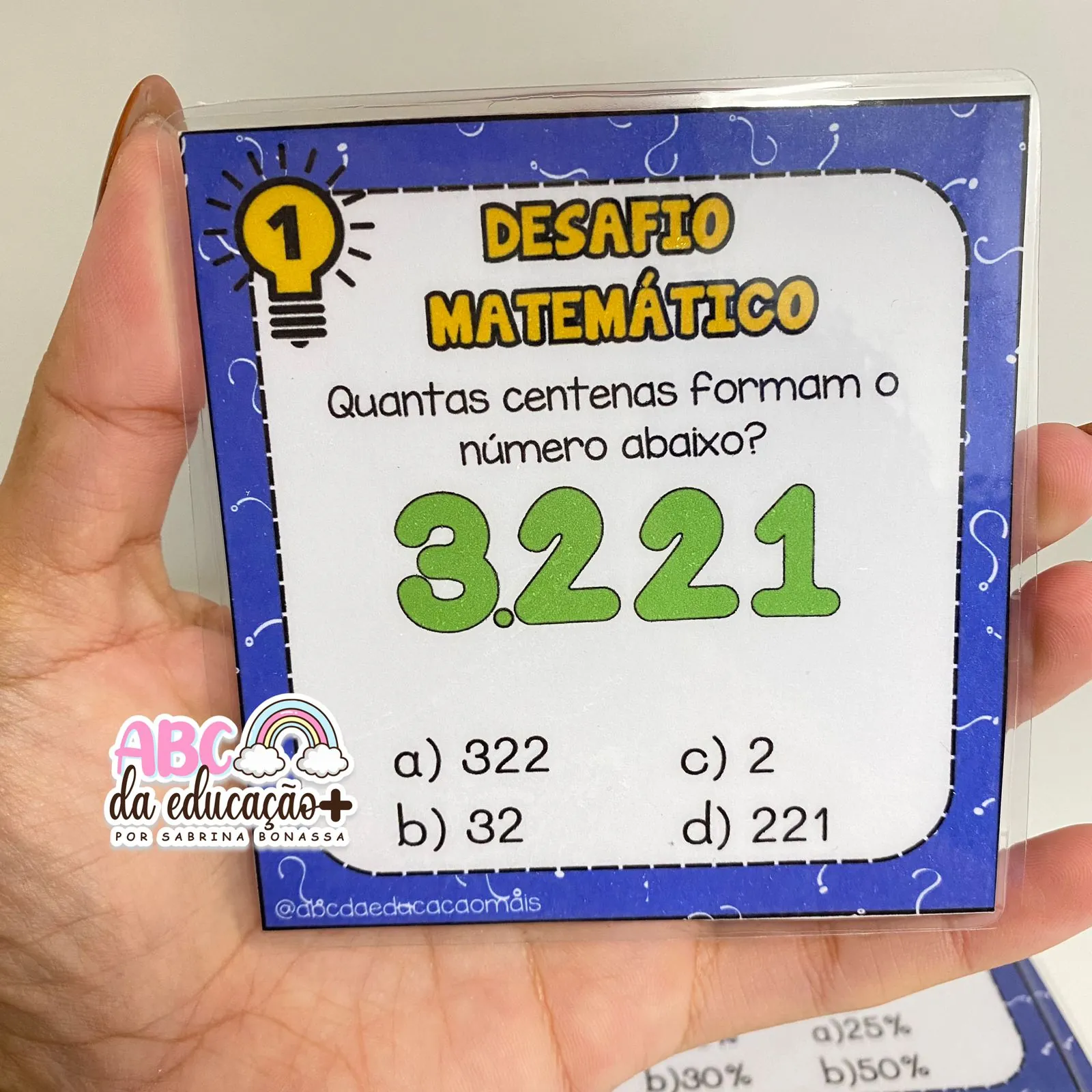 Desafio Matemático- QUESTÕES DO SAEB - Imagem 3