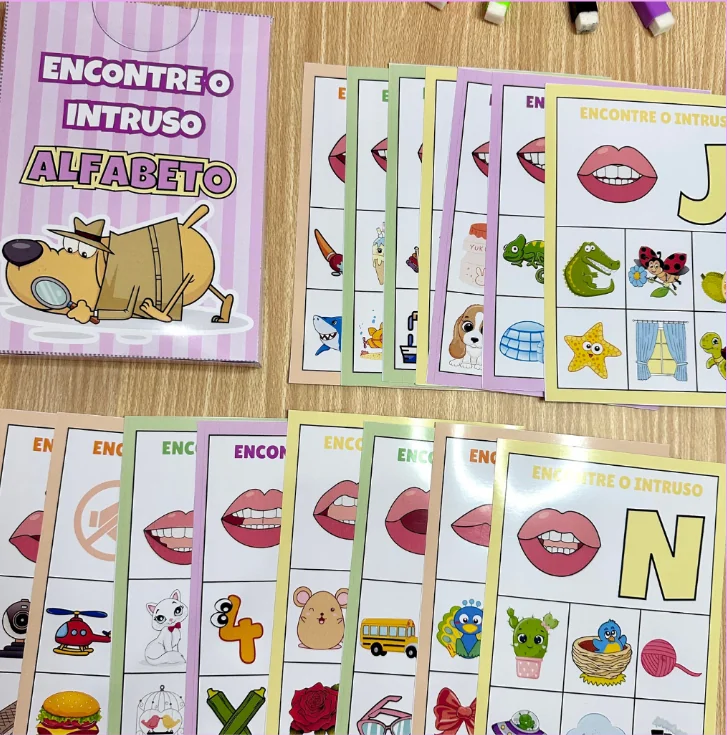 Encontre o Intruso- Alfabeto - Image 3