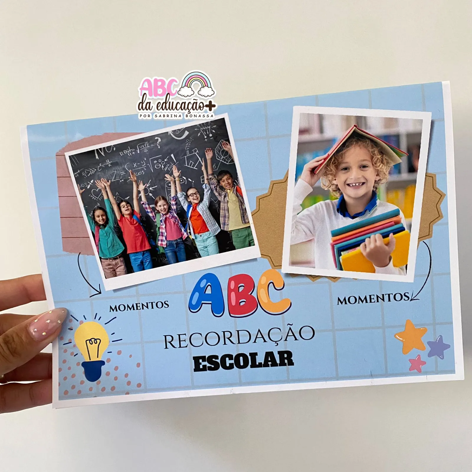 Recordação Escolar- Editável no canva - Imagem 3