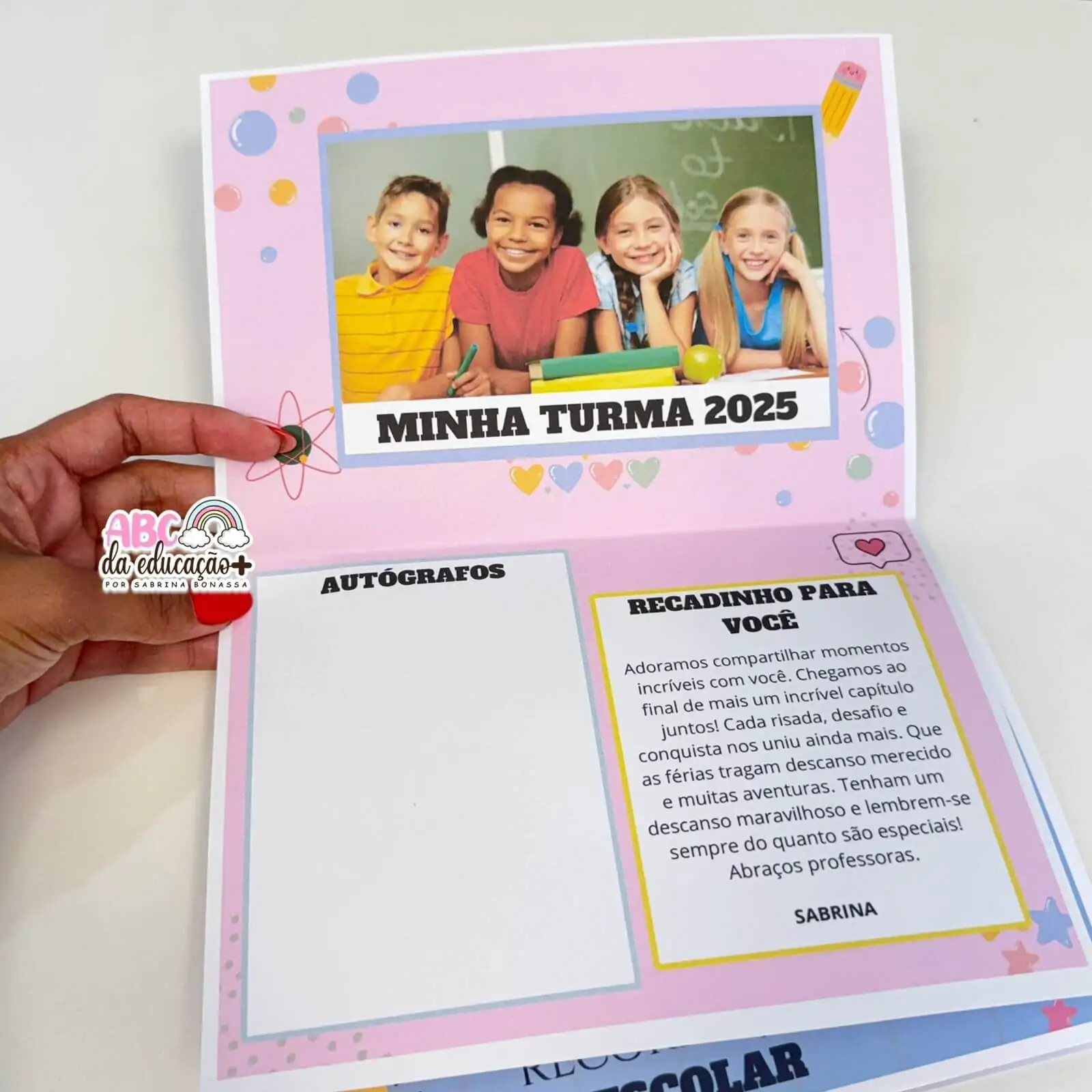 Recordação Escolar- Editável no canva - Imagem 6