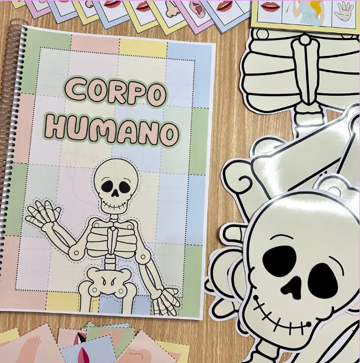 Corpo Humano - kit completo jogos e atividades