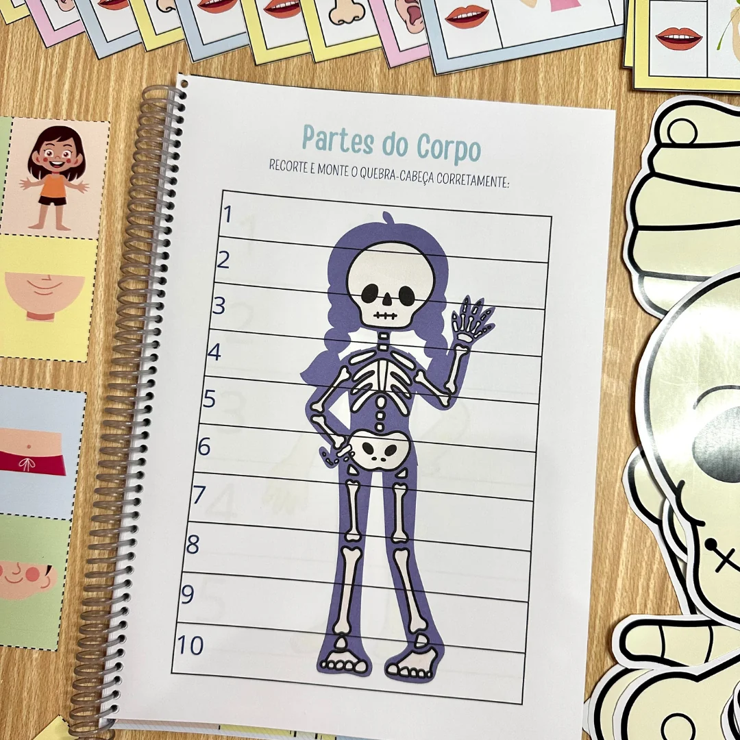 Corpo Humano - kit completo jogos e atividades - Image 8